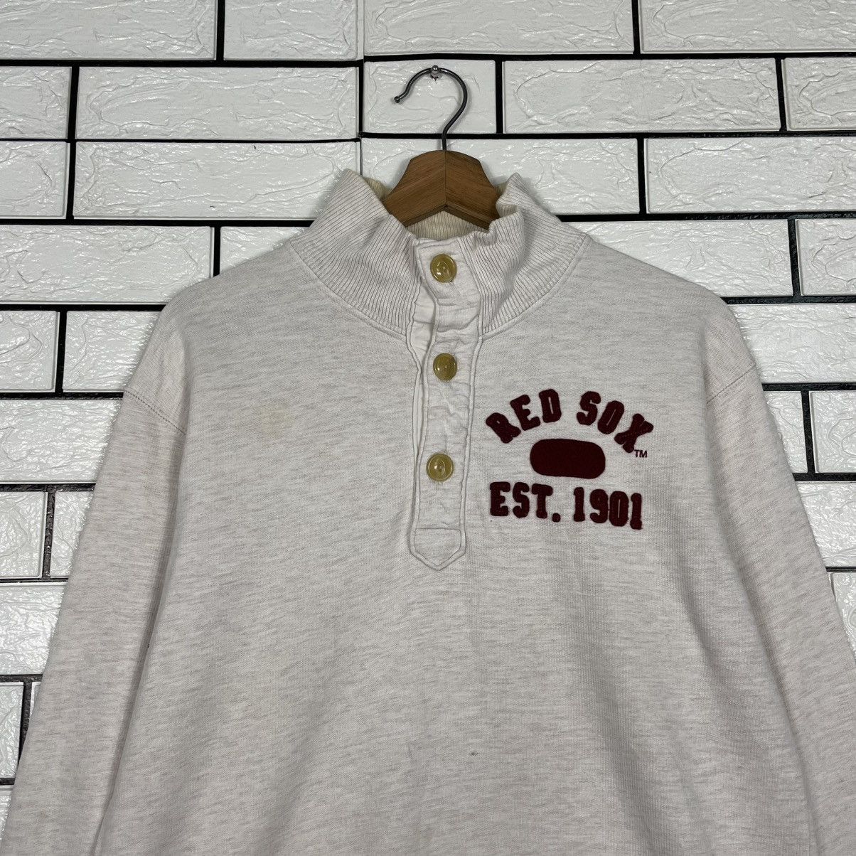 MLB MLB Red Sox Sweater Size US M / EU 48-50 / 2 - 2 Thumbnail