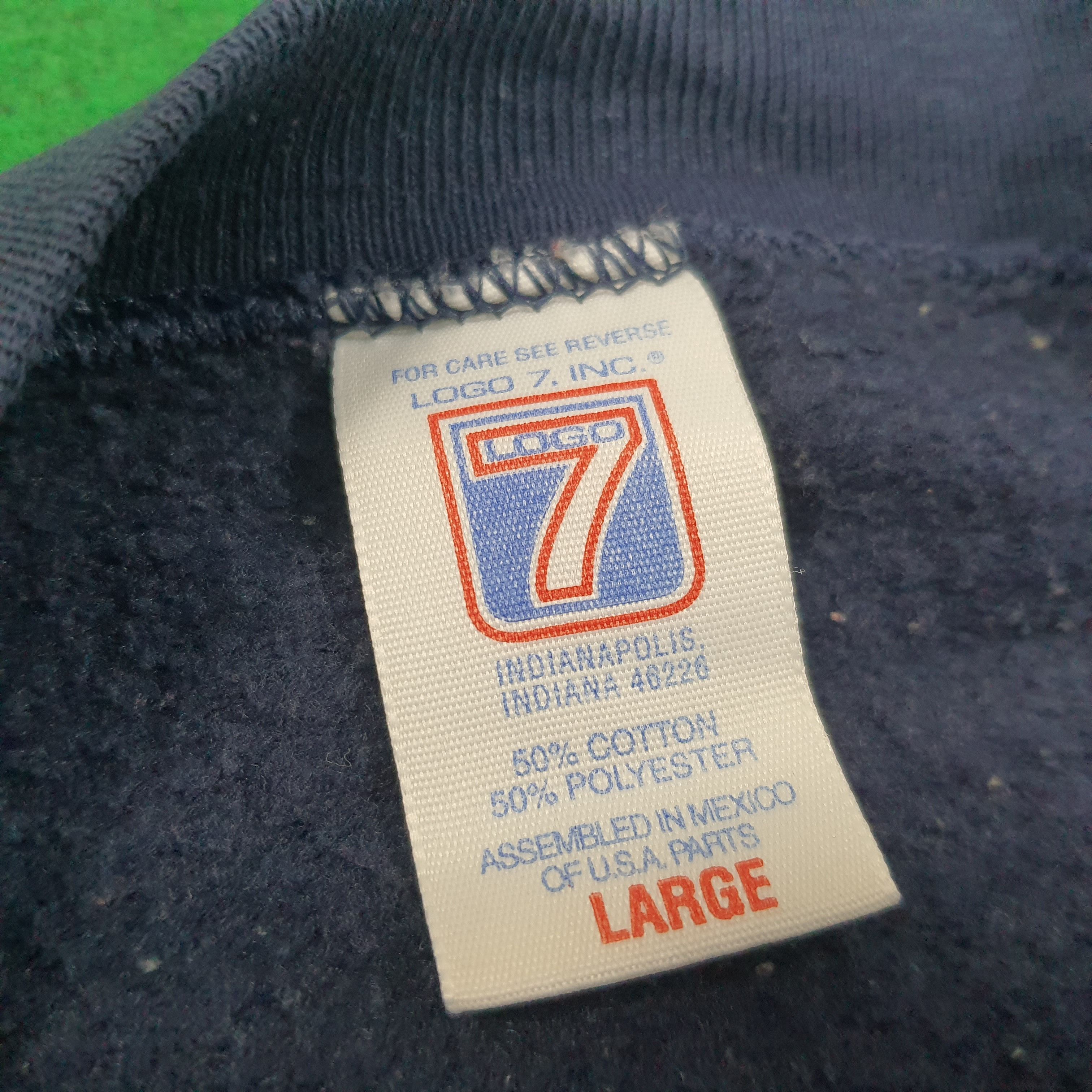 Logo 7 Vintage Denver Broncos Football Team NFL Sweatshirt C253N5 Size US L / EU 52-54 / 3 - 4 Thumbnail
