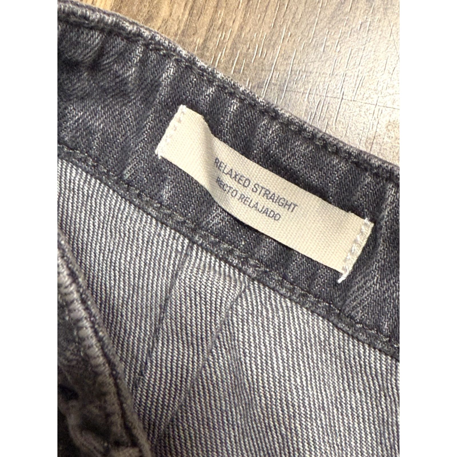 Vintage VINTAGE: No but Keep Original: Universal Thread Jeans Womens Size 12/31R Gray Relaxed Straight 40" Length Size 34" / US 12 / IT 48 - 5 Thumbnail