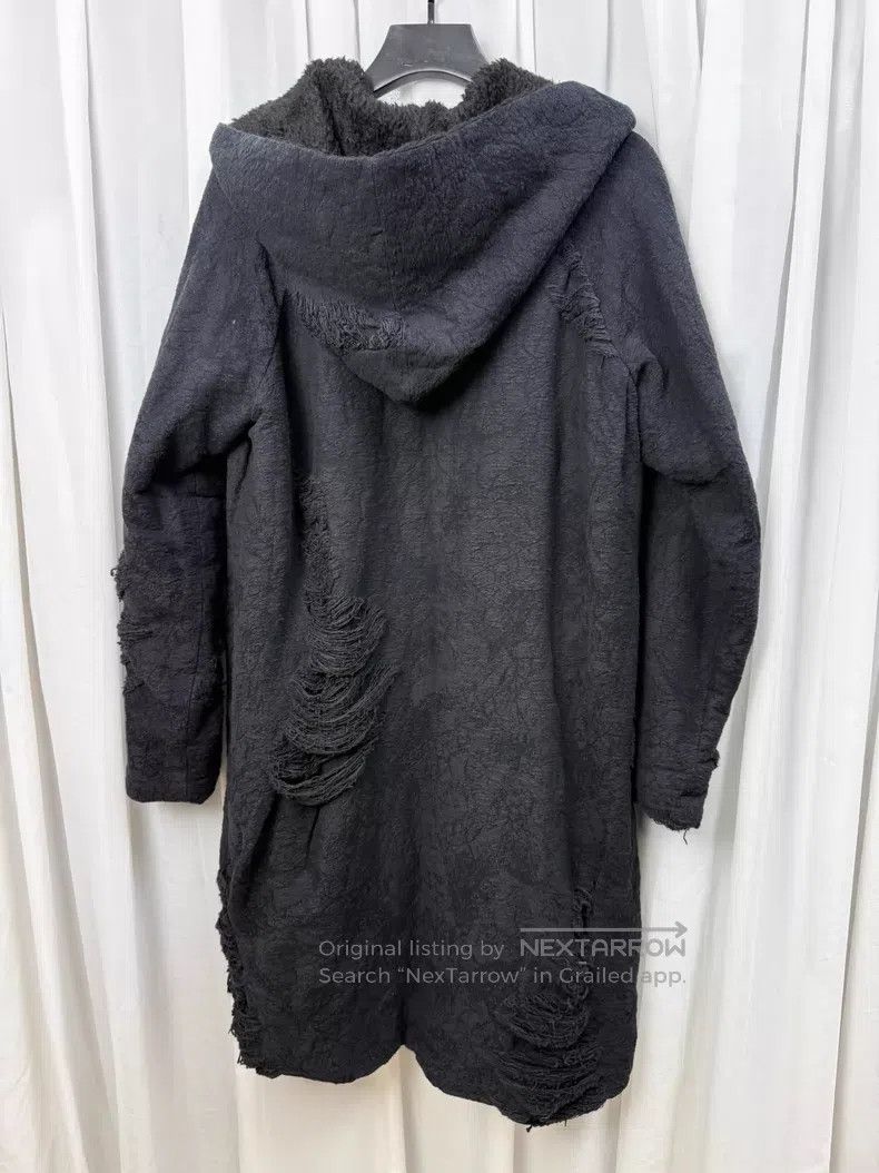Uma Wang UMA WANG Shearling patchwork cotton coat| Size S / US 4 / IT 40 - 7 Thumbnail