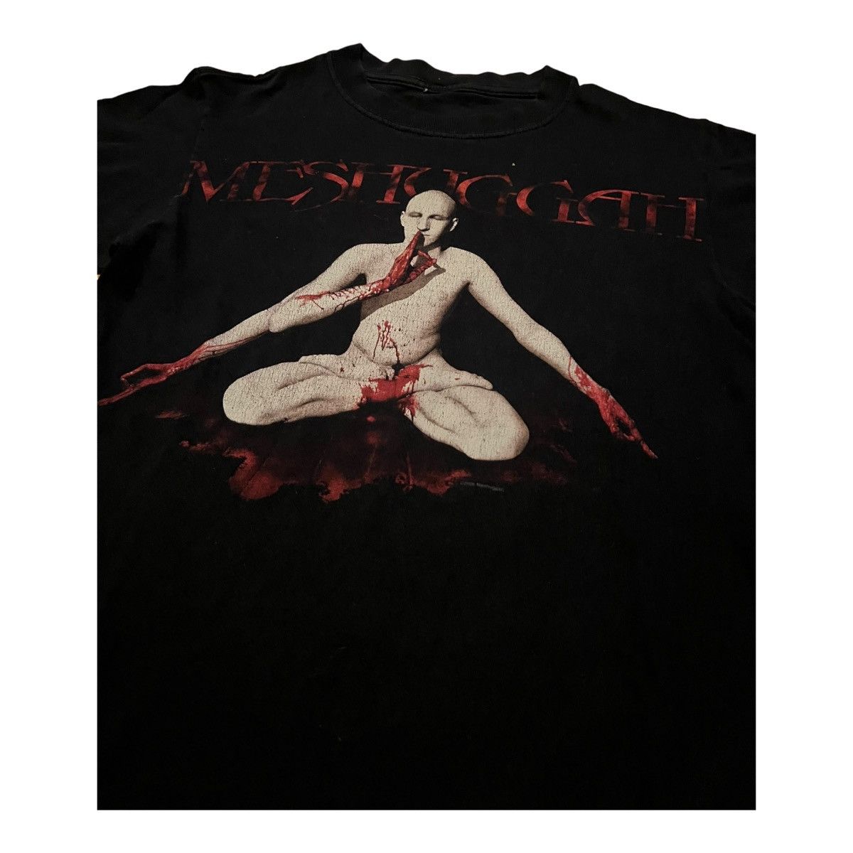 Other Meshuggah 2008 Tour T-shirt Mens Small Faded Size US S / EU 44-46 / 1 - 3 Thumbnail