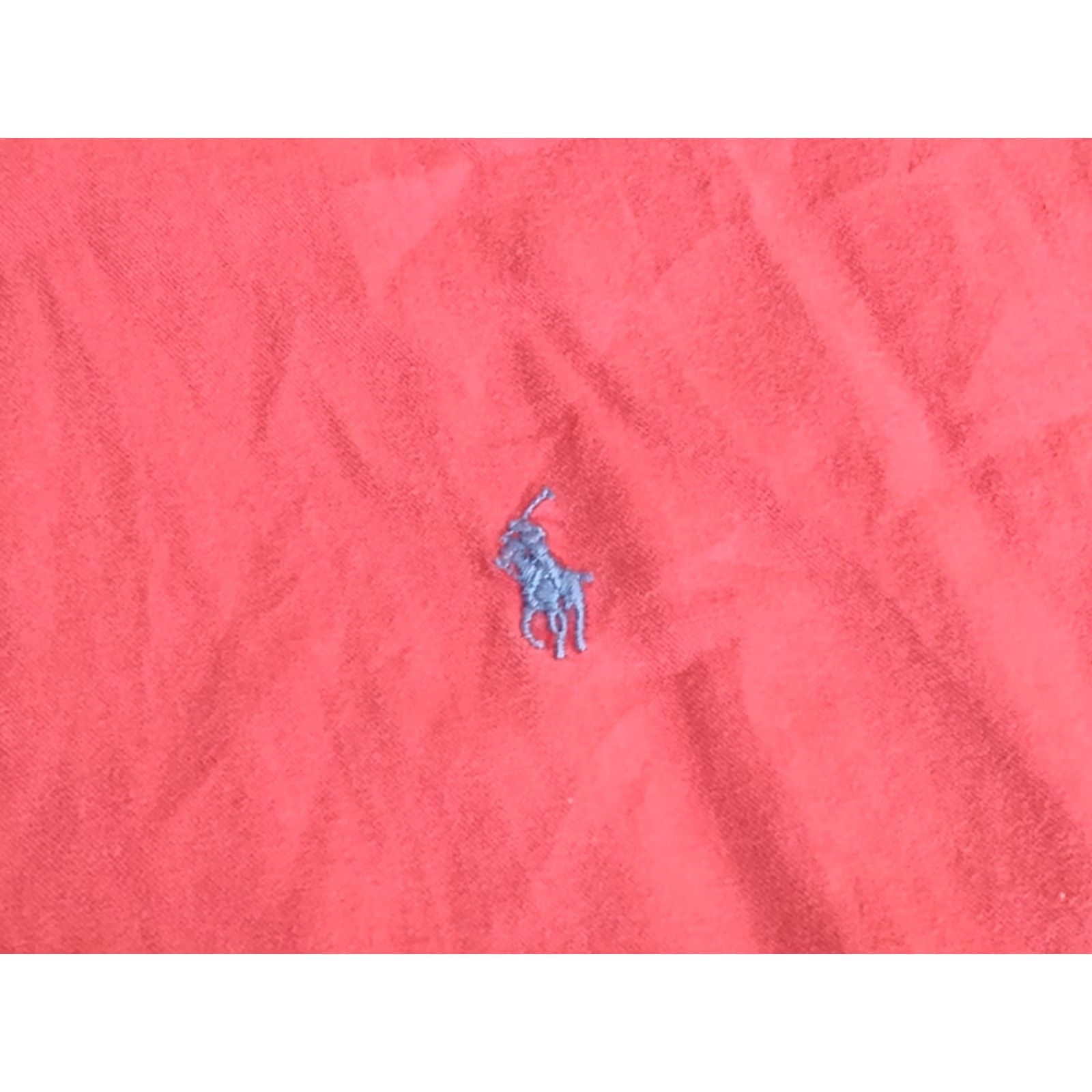 Polo Ralph Lauren VINTAGE Polo Ralph Lauren Men's Button-Down Shirt 100% Cotton Red Collared Long Sleeve Retro 90s Classic Size L Size US L / EU 52-54 / 3 - 5 Thumbnail