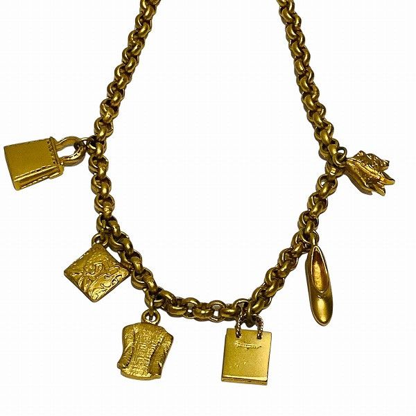 Salvatore Ferragamo Salvatore Ferragamo Ferragamo Necklace Metal Necklace Size ONE SIZE - 1 Thumbnail