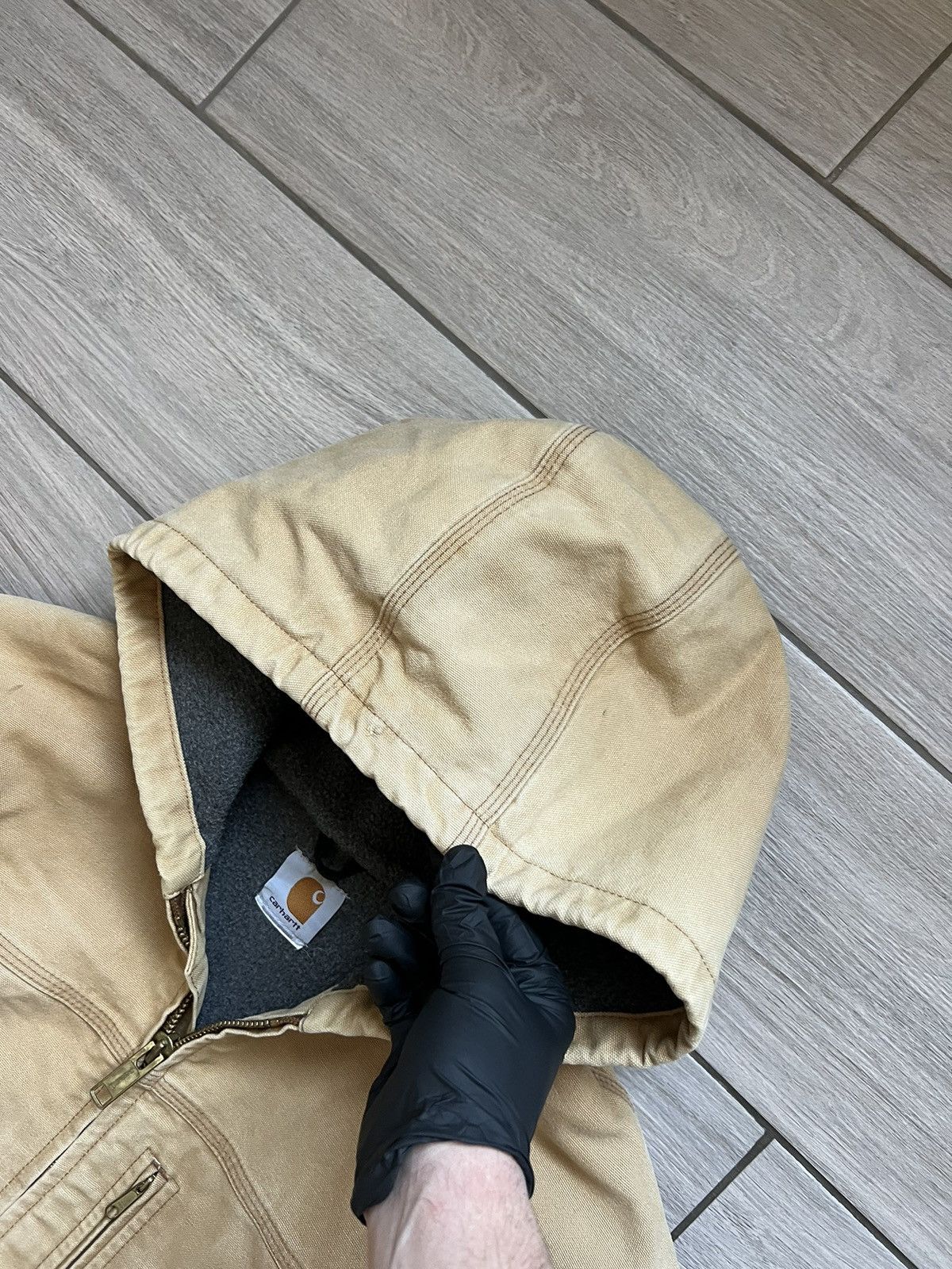 Carhartt CARHARTT VINTAGE ACTIVE JACKET FADED WORK ZIP HOODED FLEECE Size US XL / EU 56 / 4 - 13 Thumbnail