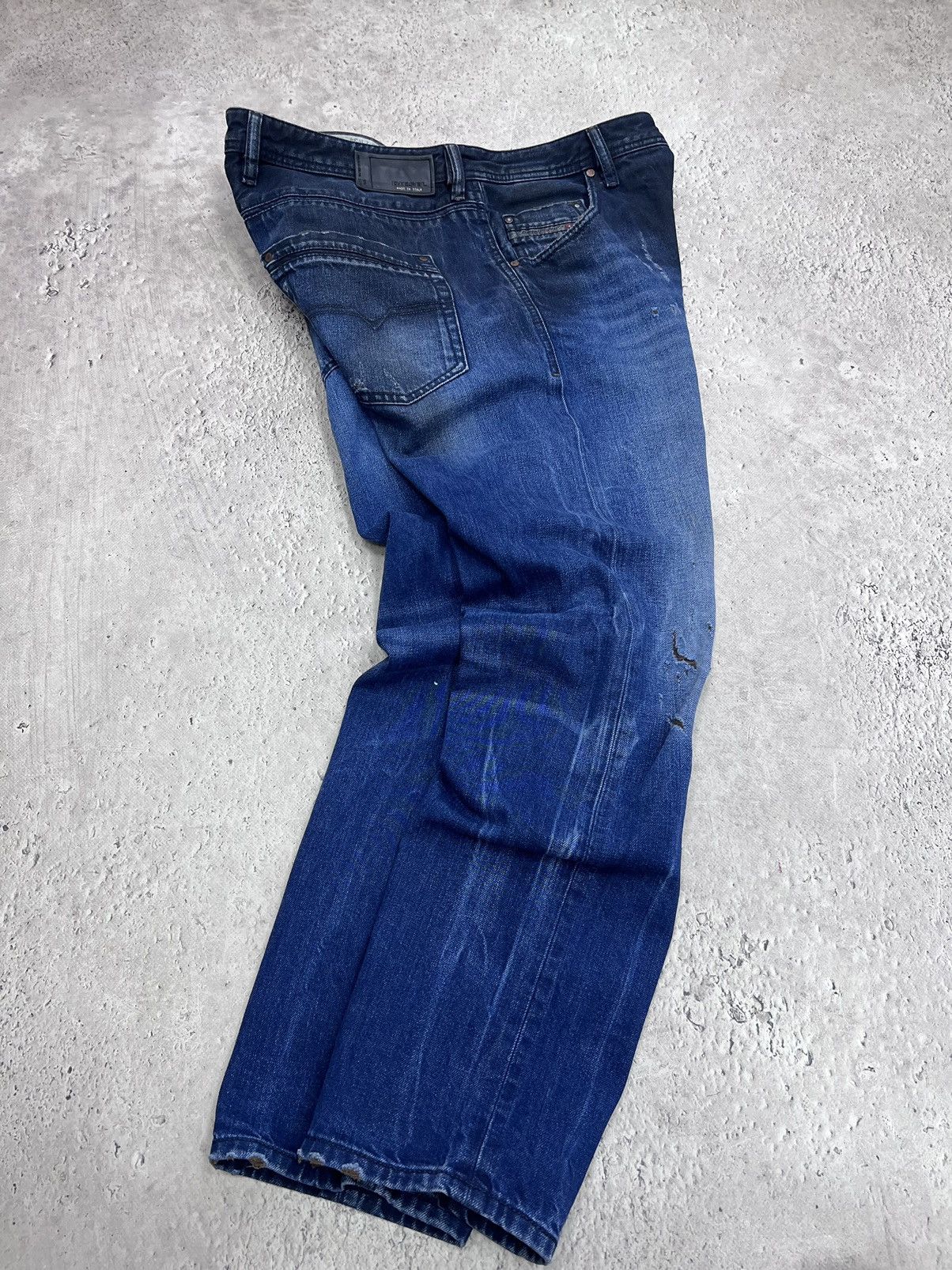 Diesel × Vintage Y2K Vintage Diesel Jeans Denim Washed CARGO Pants Size US 34 / EU 50 - 7 Thumbnail