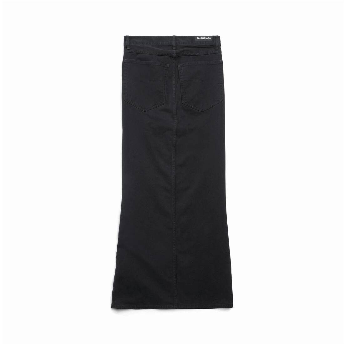 Balenciaga oc11z0825 Maxi Skirt in Black Size 28" / US 6 / IT 42 - 6 Thumbnail