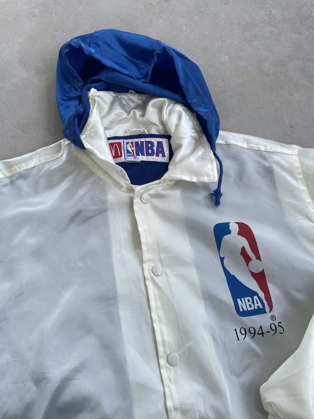 NBA VINTAGE 90s NBA X MCDONALDS HOODED COACH JACKET Size US M / EU 48-50 / 2 - 2 Thumbnail