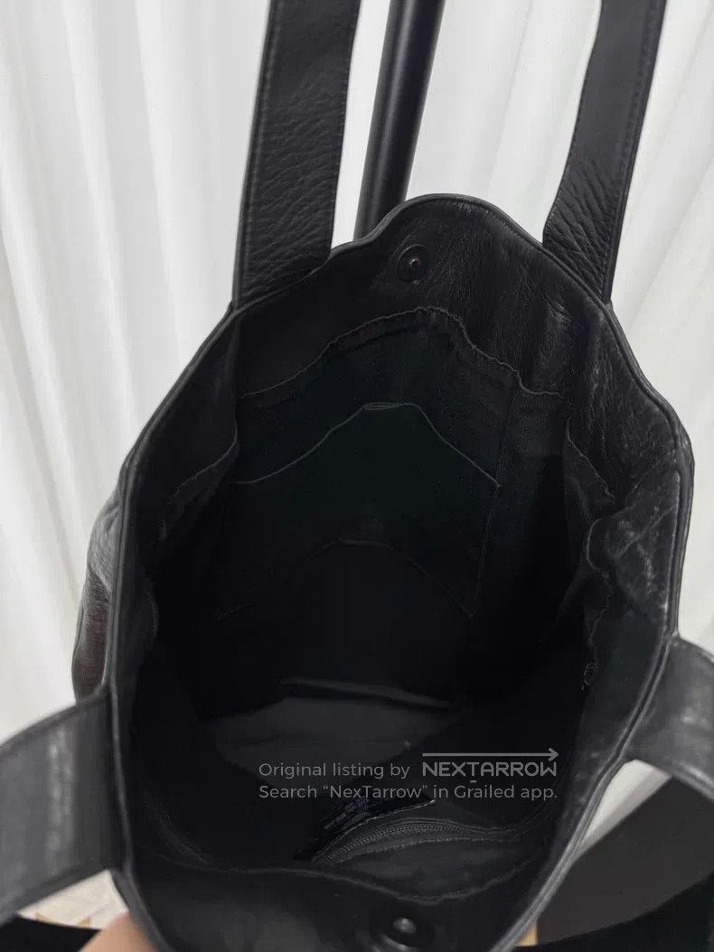 Yohji Yamamoto Yohji Yamamoto Large cowhide gold mouth bag Size ONE SIZE - 7 Thumbnail