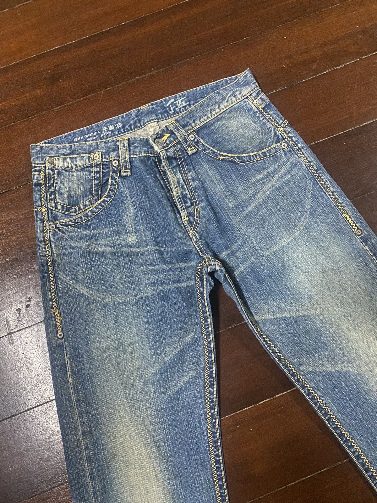 14th Addiction 💥💥 Japanes Brand keiji itakura made in japan Jeans Size US 33 - 6 Thumbnail