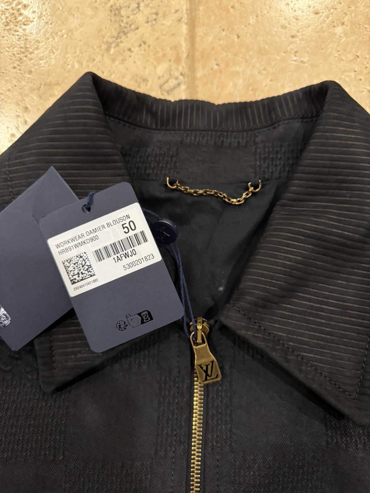 Louis Vuitton Louis Vuitton x Pharrell 2024 Damier Workwear Blouson Jacket Size US L / EU 52-54 / 3 - 12 Thumbnail