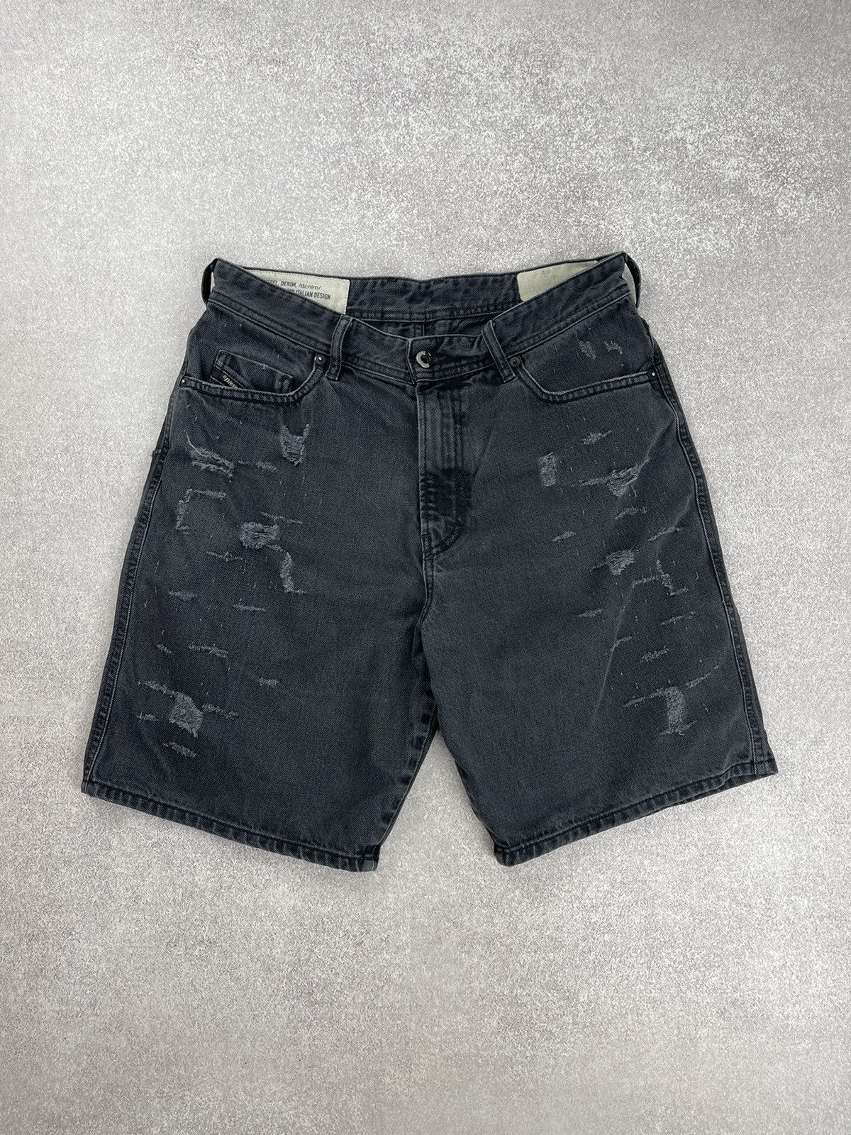 Diesel Diesel D-Willoh Denim Shorts Size 29 Size US 29 - 1 Thumbnail
