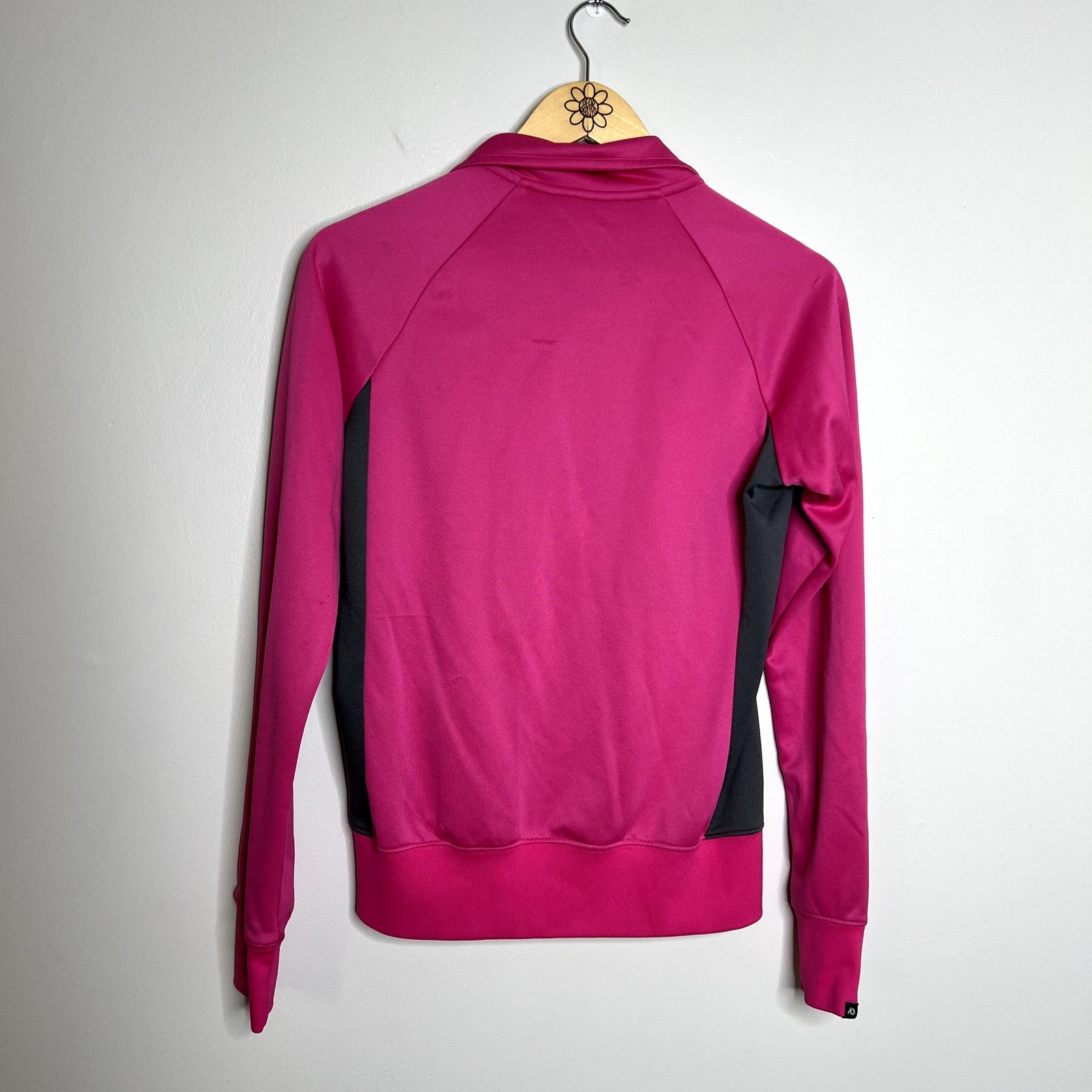Nike Nike Pink Athletic Full Zip Track Jacket Size M / US 6-8 / IT 42-44 - 5 Thumbnail