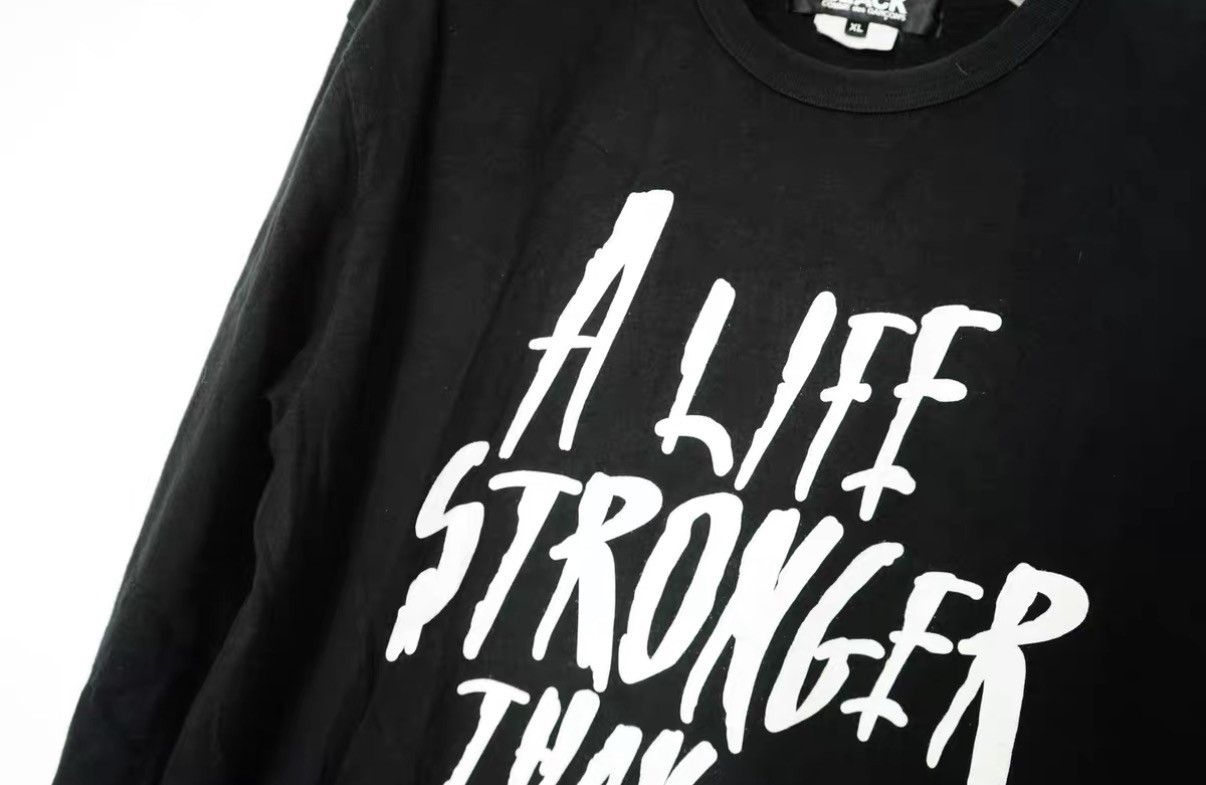 Comme des Garcons Comme des Garçons Archive Slogan Long Sleeve T-shirt Size US L / EU 52-54 / 3 - 4 Thumbnail