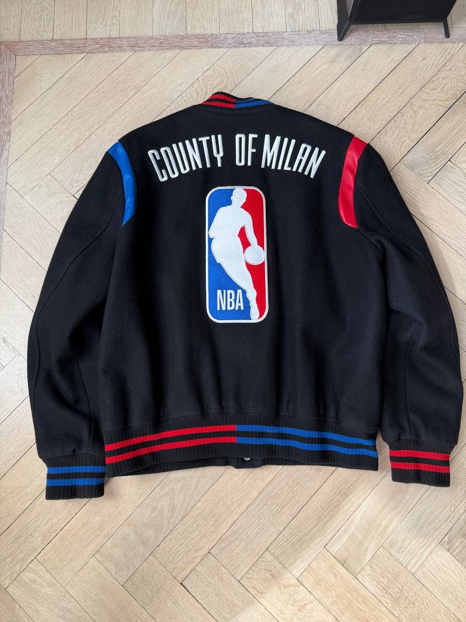 Marcelo Burlon ack Marcelo Burlon County of Milan x NBA varsity jacket Size US XL / EU 56 / 4 - 1 Thumbnail