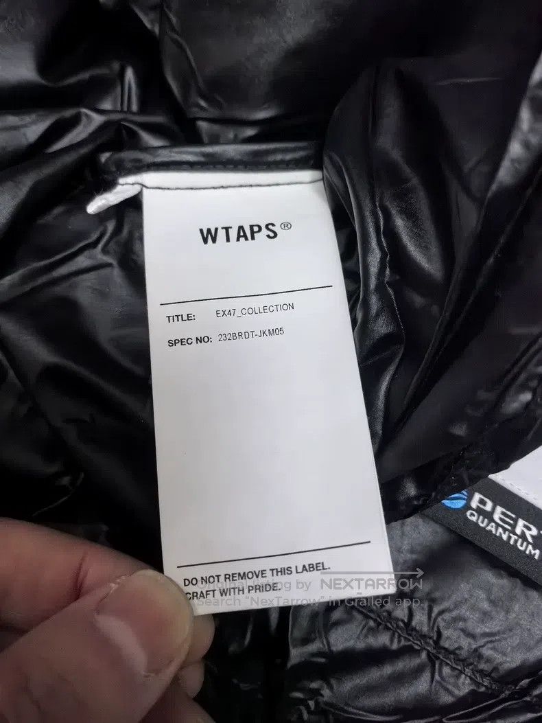 Wtaps Wtaps Waterproof and tear-resistant cotton jacket Size US M / EU 48-50 / 2 - 6 Thumbnail