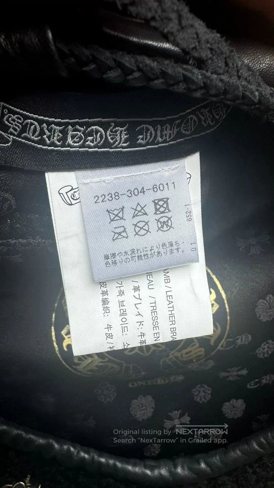 Chrome Hearts Chrome Hearts Black Beret Hat. Size ONE SIZE - 4 Thumbnail