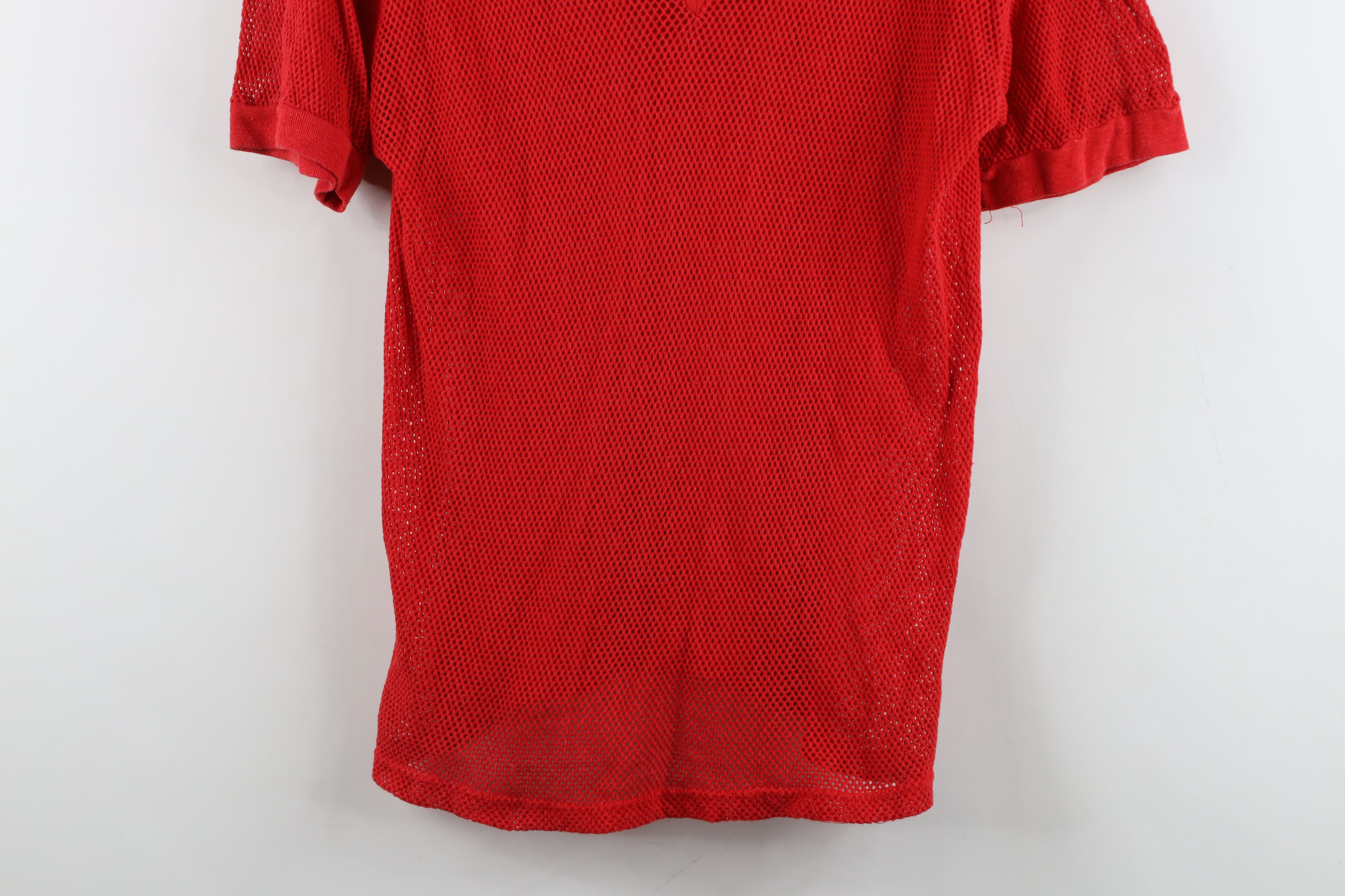 Vintage Vintage 80s 90s Streetwear Mesh Ringer T-Shirt Gay Pride Size US L / EU 52-54 / 3 - 3 Thumbnail