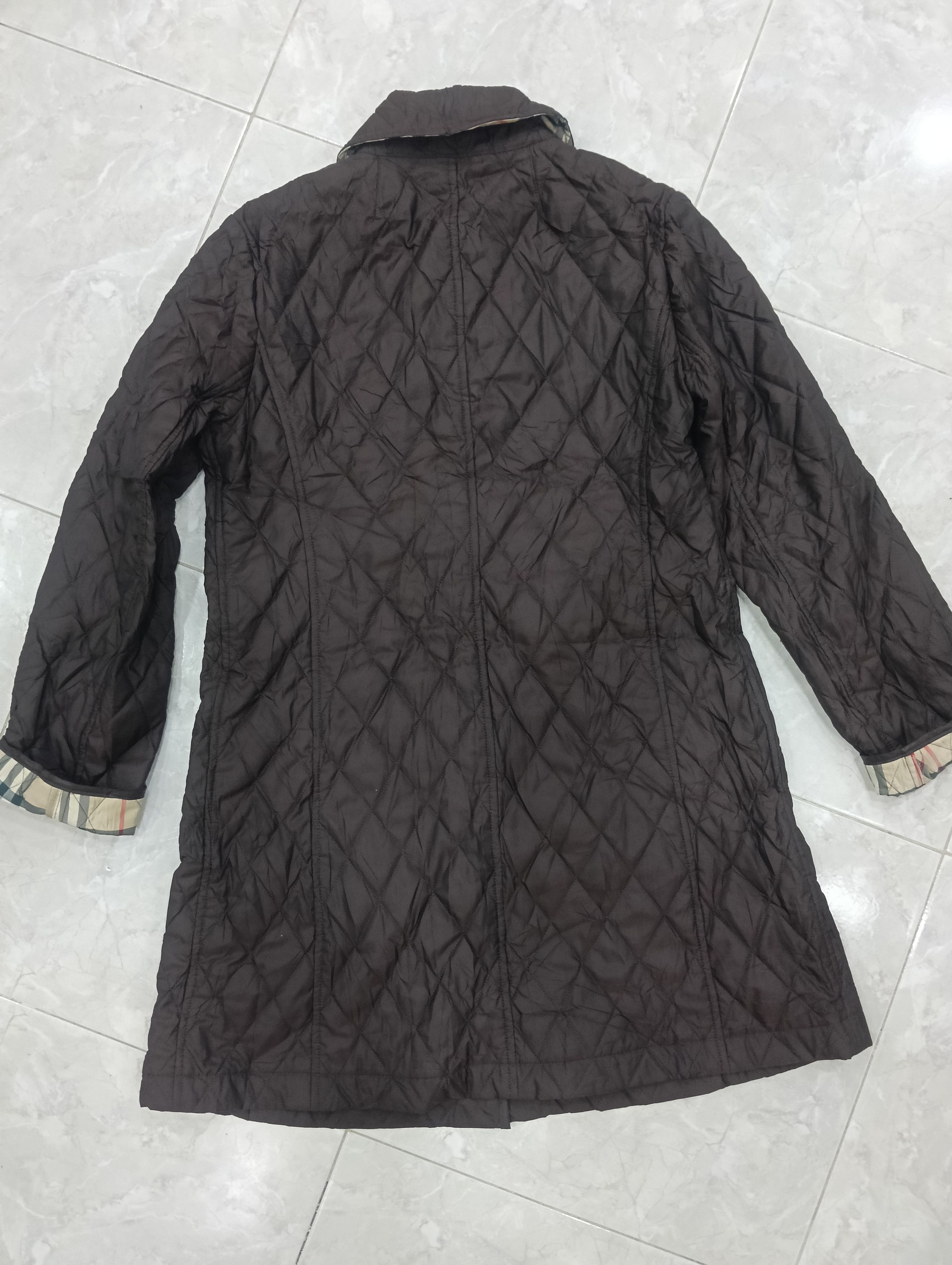 Burberry Burberry Quilted Long Jacket Size M / US 6-8 / IT 42-44 - 6 Thumbnail
