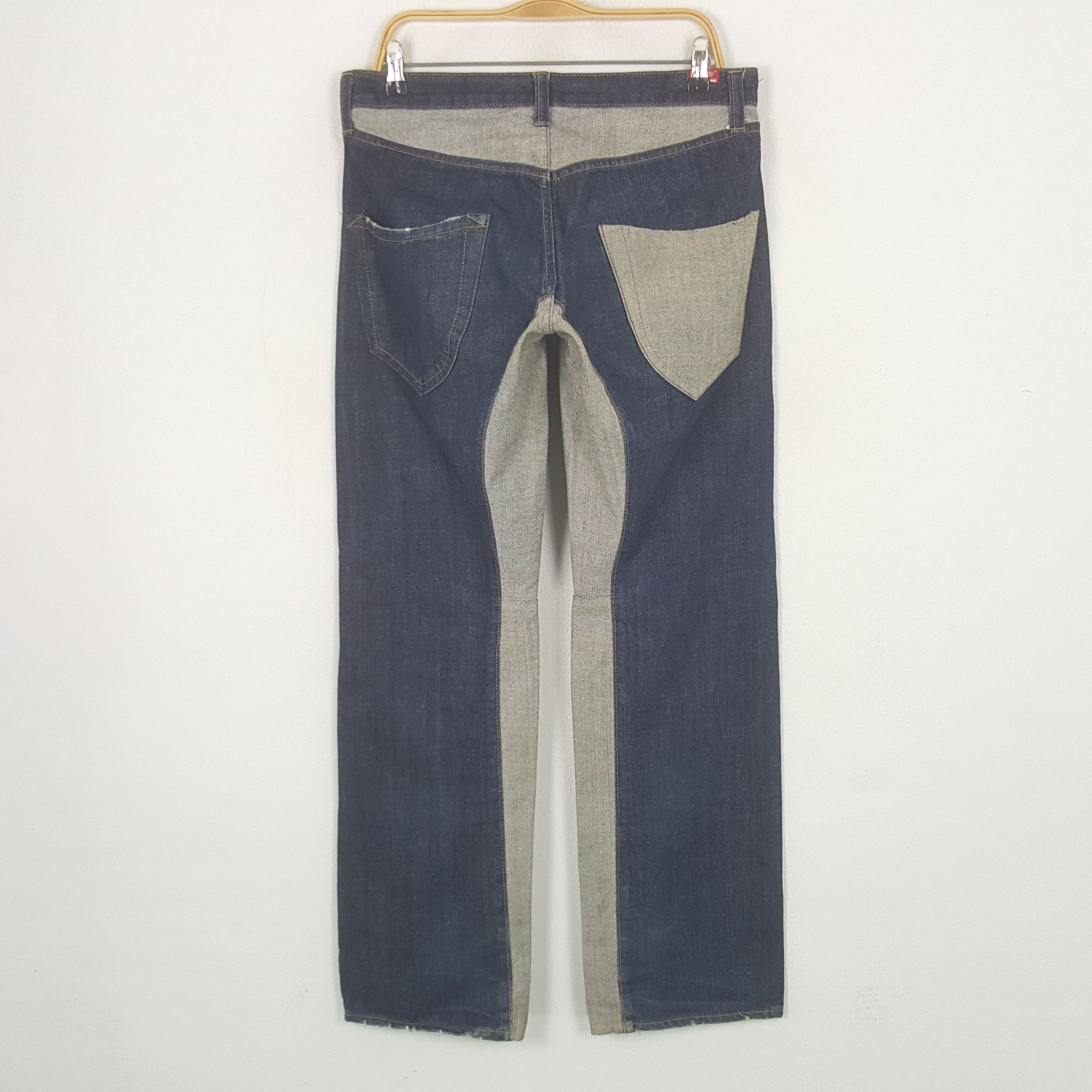 Japanese Brand Vintage Blue Way Japanese Rare Denim Jeans Size US 34 / EU 50 - 4 Thumbnail