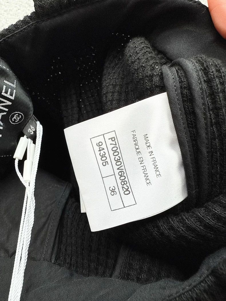 Chanel Chanel 21c early spring black waffle check five-point trou Size 24" / US 00 / IT 34 - 7 Thumbnail