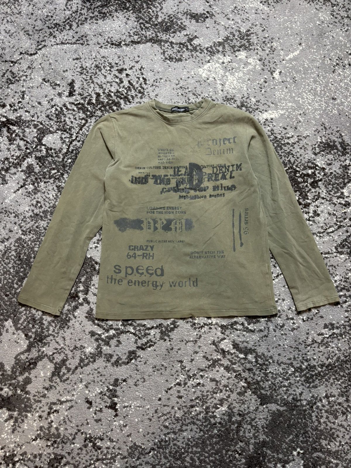 Japanese Brand Vintage y2k crazy 64-rh Symbols Alternative LongSleeve Size M / US 6-8 / IT 42-44 - 1 Thumbnail