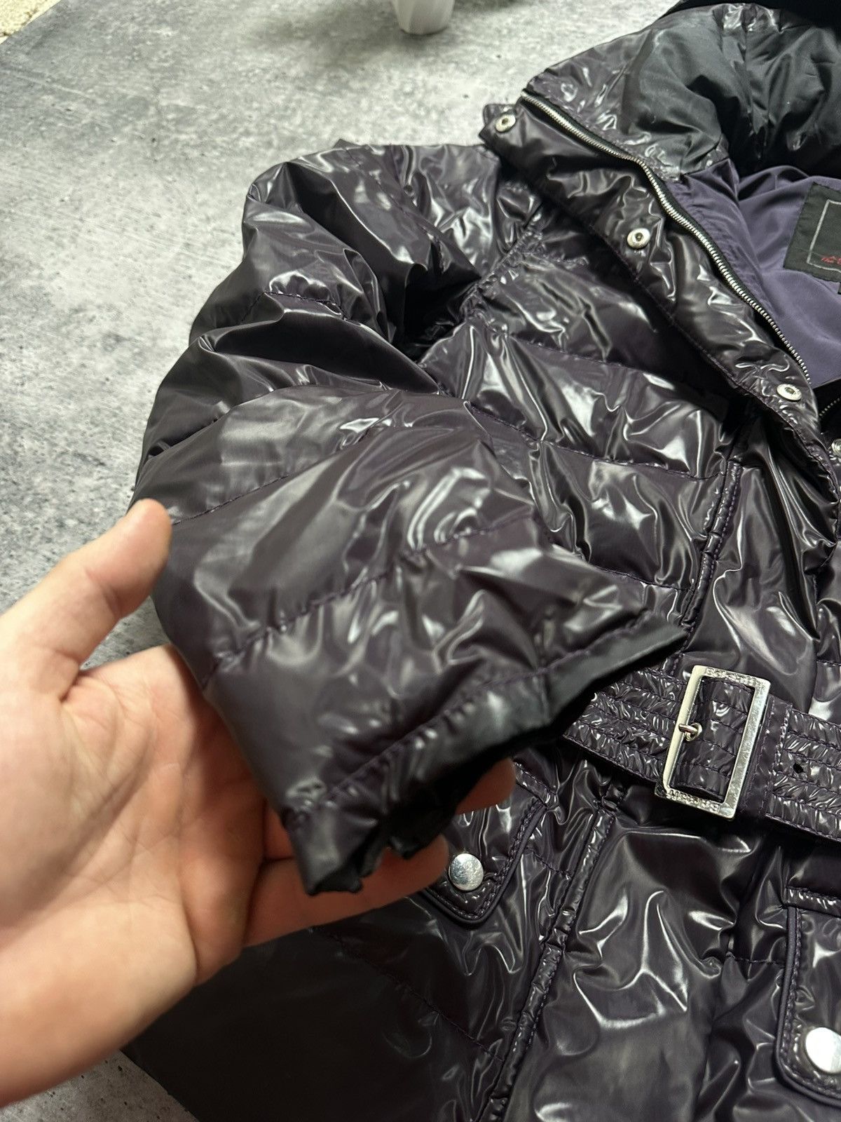 Belstaff Belstaff Goose Down Silver 85 Puffer Winter Jacket Size L / US 10 / IT 46 - 9 Thumbnail