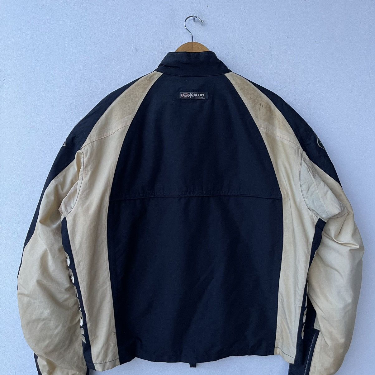 Kadoya Vintage GREEDY Japanese Motorsports Jacket Biker Racing Gear Size US XL / EU 56 / 4 - 9 Thumbnail