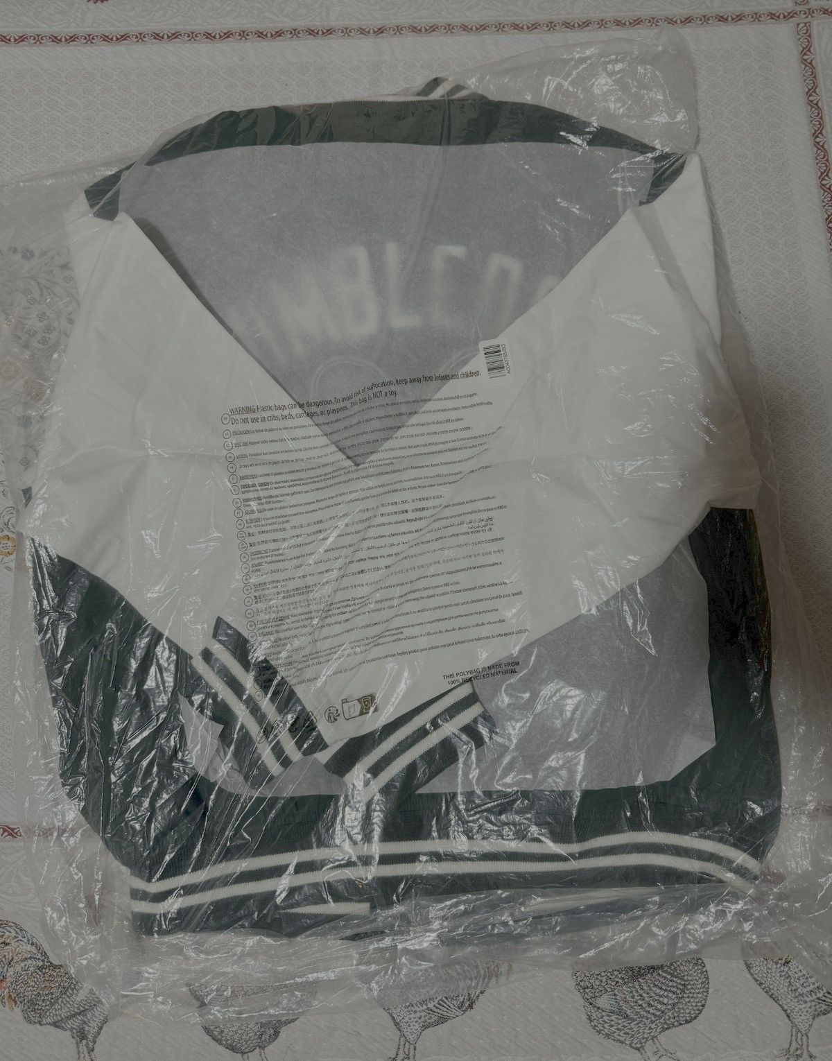 Polo Ralph Lauren Polo Ralph Lauren Tennis Varisty Wimbledon Letterman Jacket Size US XL / EU 56 / 4 - 13 Thumbnail