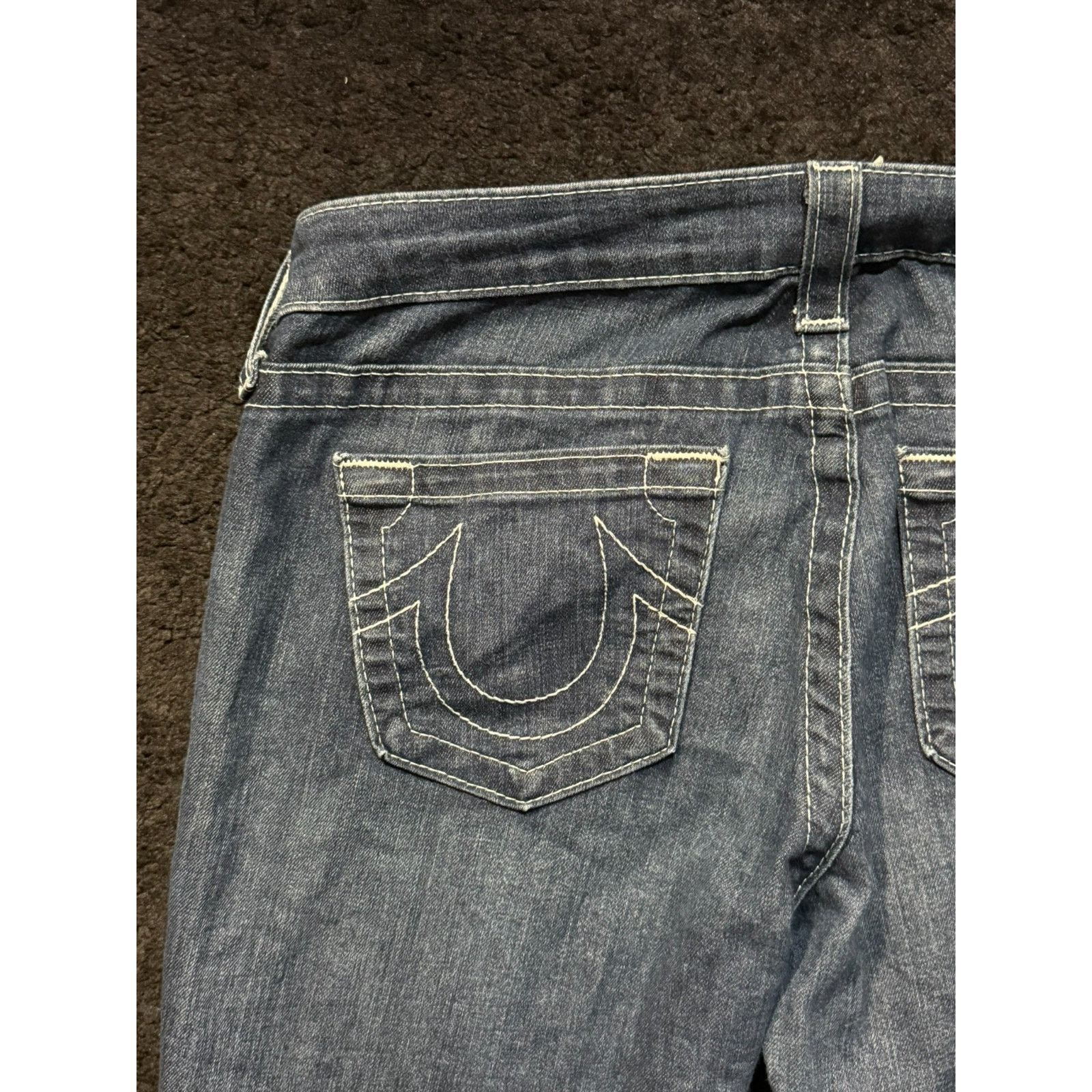 True Religion True Religion Denim Stella Jeans Blue Women's Size 29 Y2K Size US 29 - 4 Thumbnail