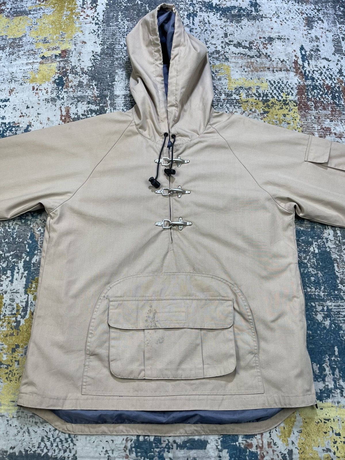Vintage Billiken Collection Toggle Closure Anorak Pullover Size US S / EU 44-46 / 1 - 8 Thumbnail