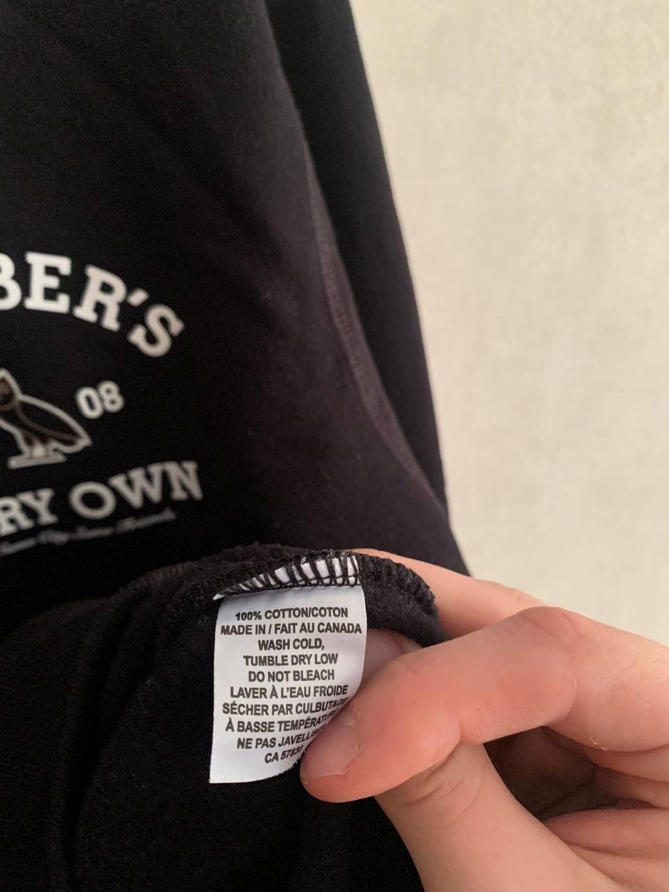 October's Very Own Drake ' October's Very Own ' OVO Classic Owl Hoodie Black Size US L / EU 52-54 / 3 - 6 Thumbnail