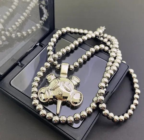 VIBE Harajuku Quadangle Ball Pendant Necklace Y2K Size ONE SIZE - 7 Thumbnail