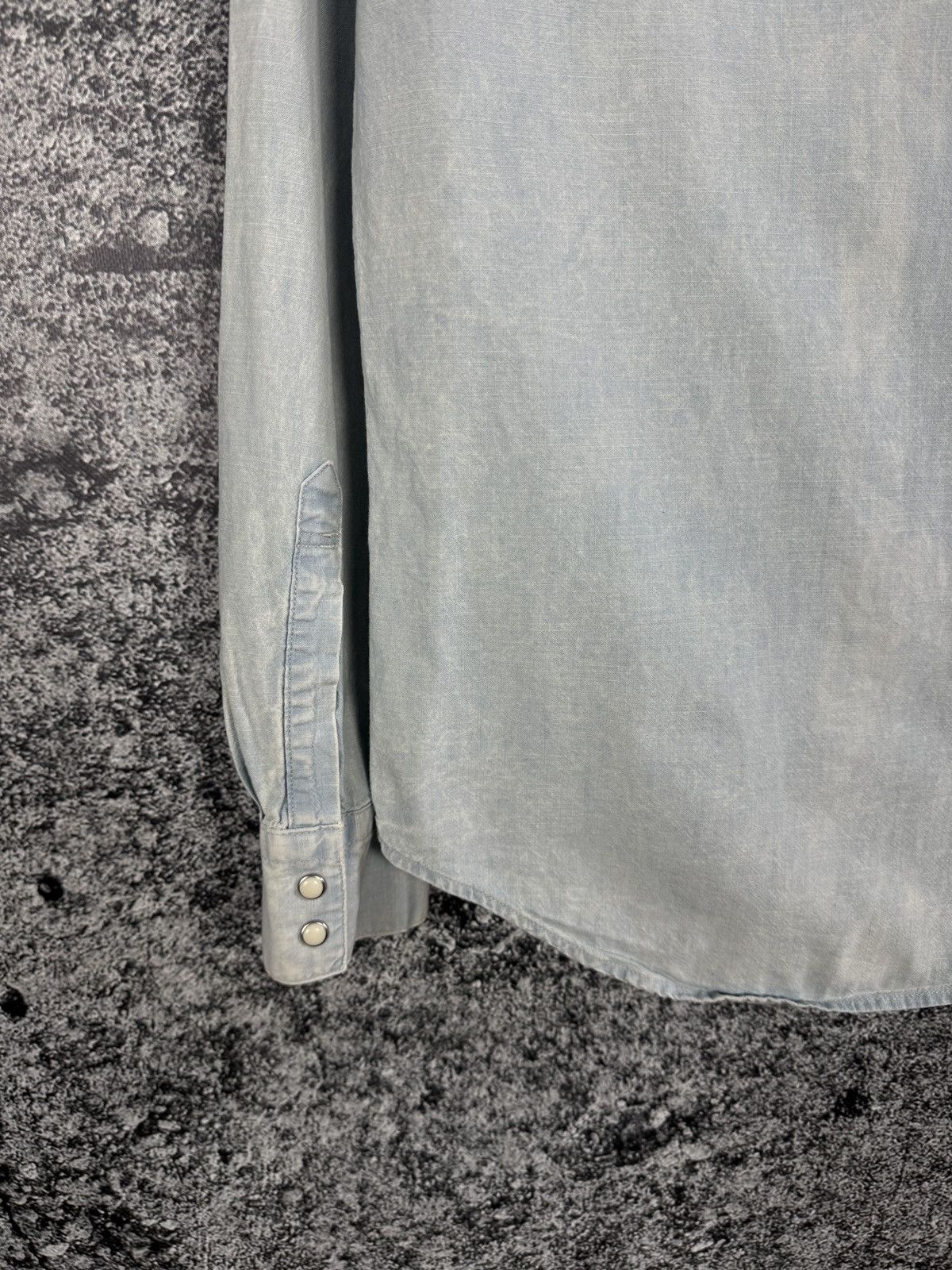 Levi's Levi’s Long Sleeve Denim Shirt Snap Button Blue Size M Size US M / EU 48-50 / 2 - 12 Thumbnail