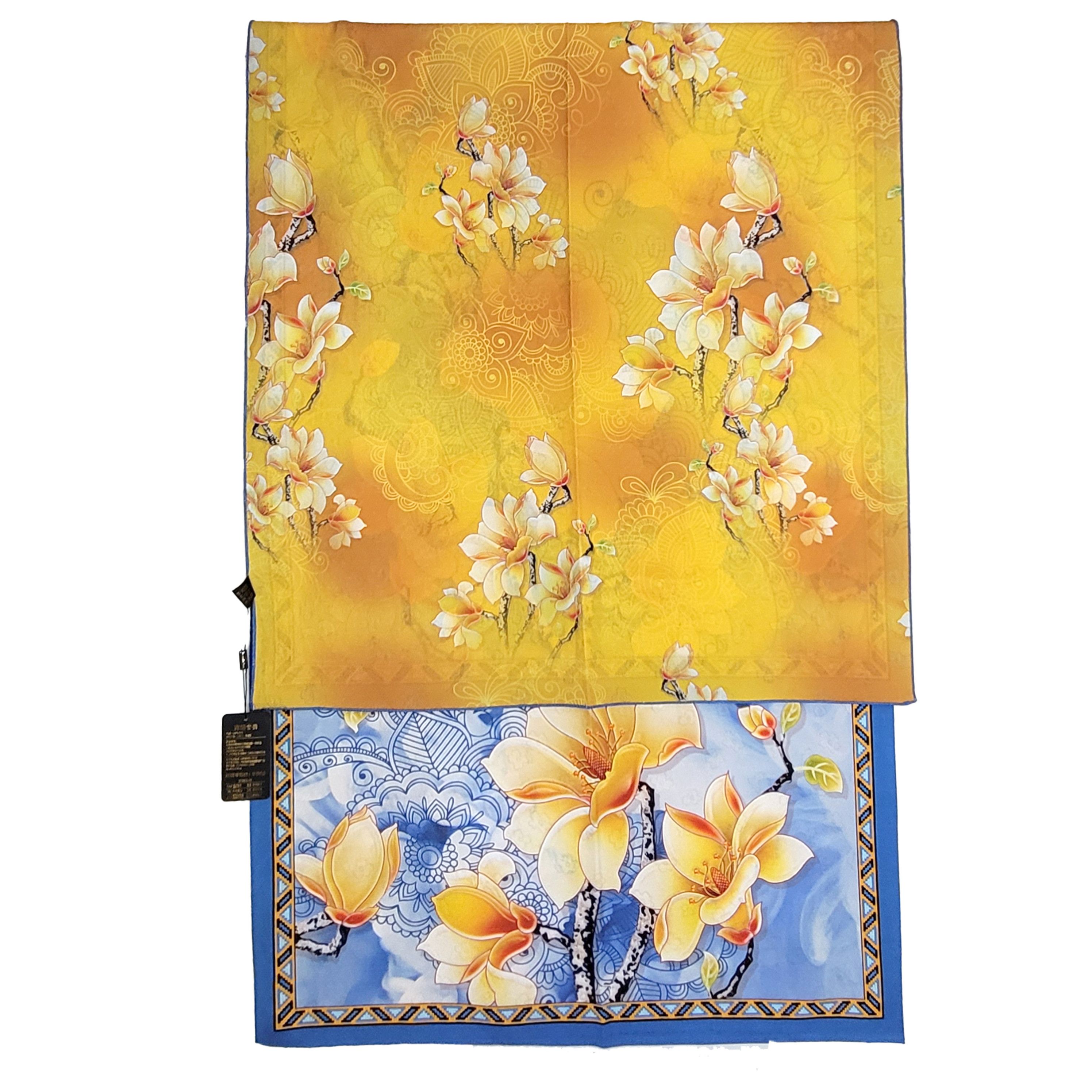 Other Double-Sided Silk Scarf 27"x70" Long Rectangle 3313 Size ONE SIZE - 6 Thumbnail