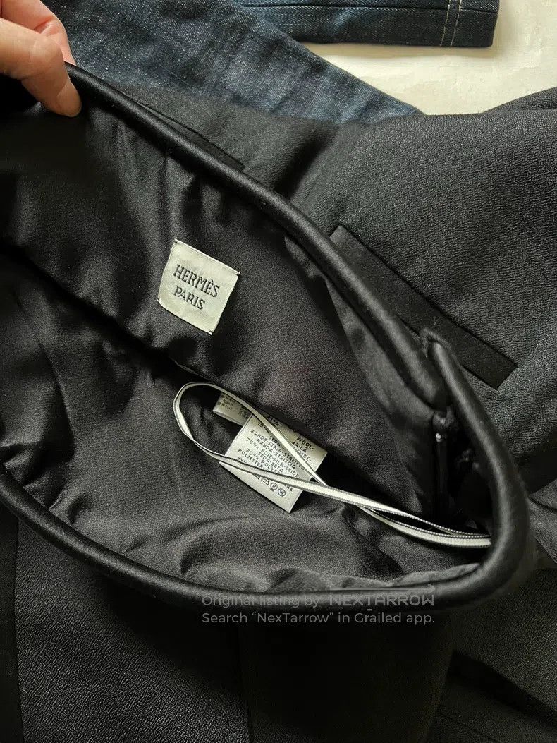 Hermes Hermes High-waisted pants Size 24" / US 00 / IT 34 - 4 Thumbnail