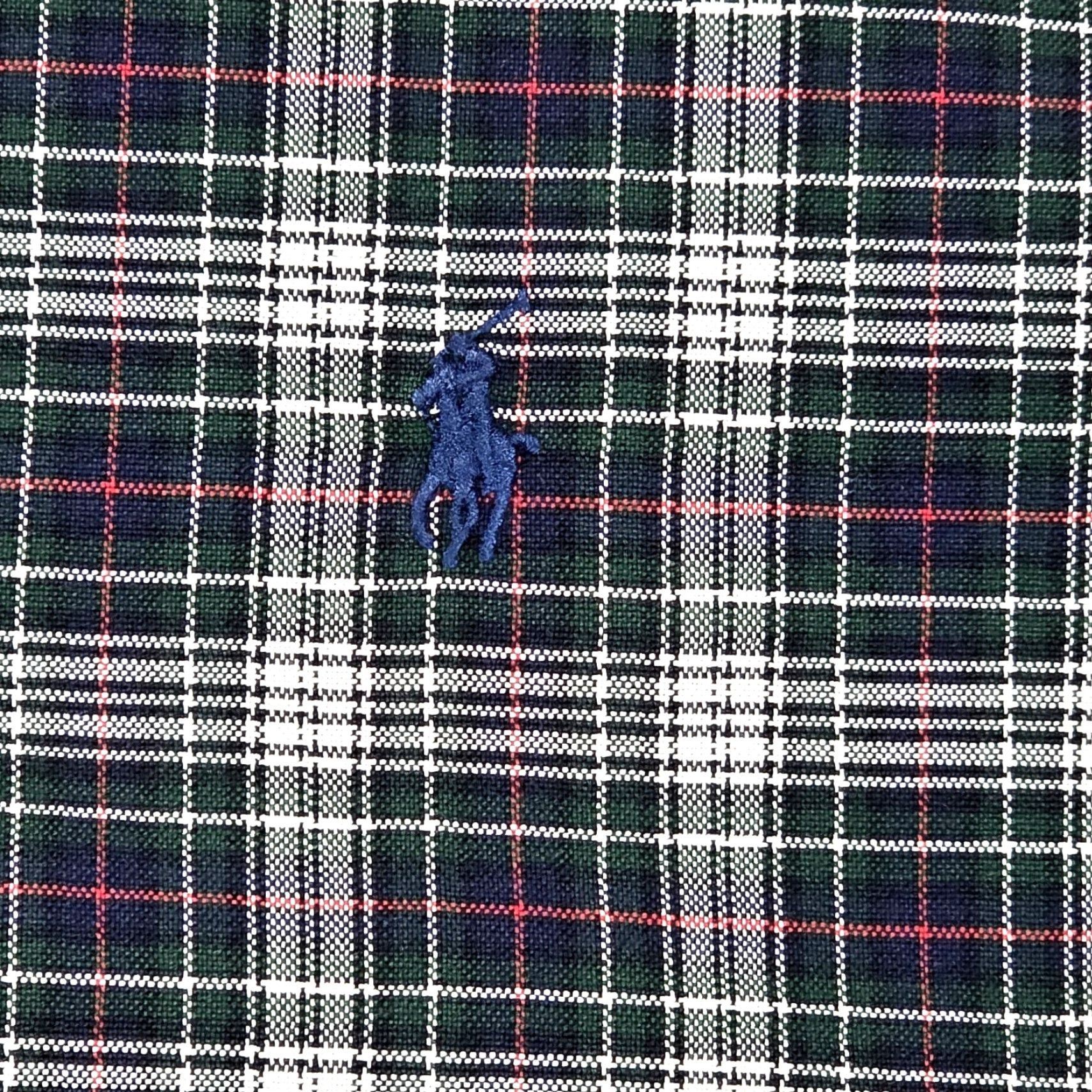 Polo Ralph Lauren Polo Ralph Lauren Button-Up Shirt M Multicolor Plaid Long Sleeve Oxfor d Oxford Iconic OCBD Size US M / EU 48-50 / 2 - 7 Thumbnail