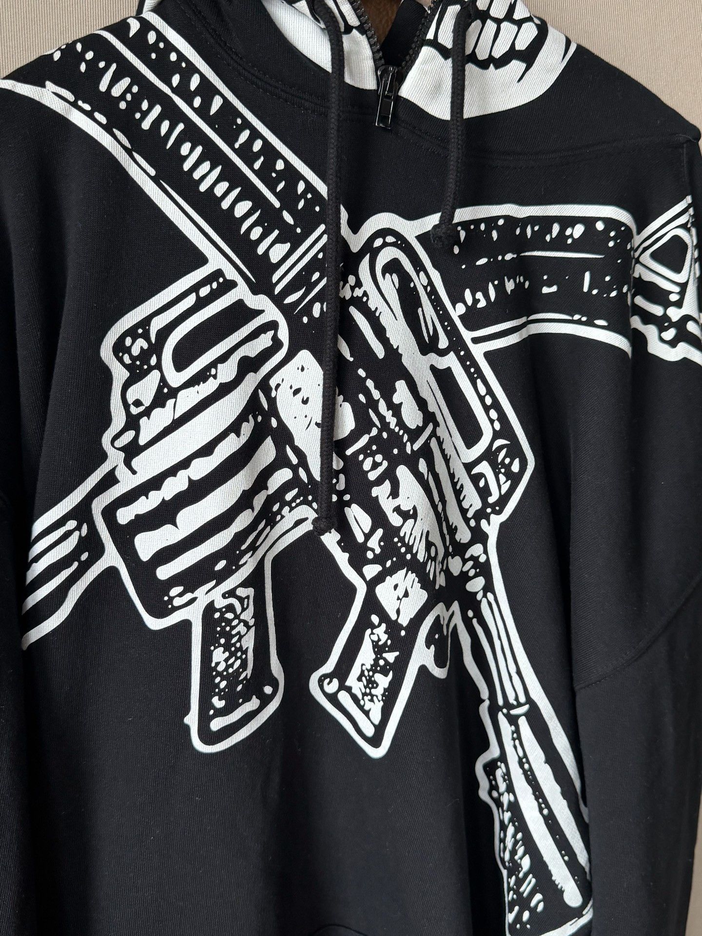 Vetements Vetements 19FW Skull Double Hoodie Size US S / EU 44-46 / 1 - 2 Thumbnail