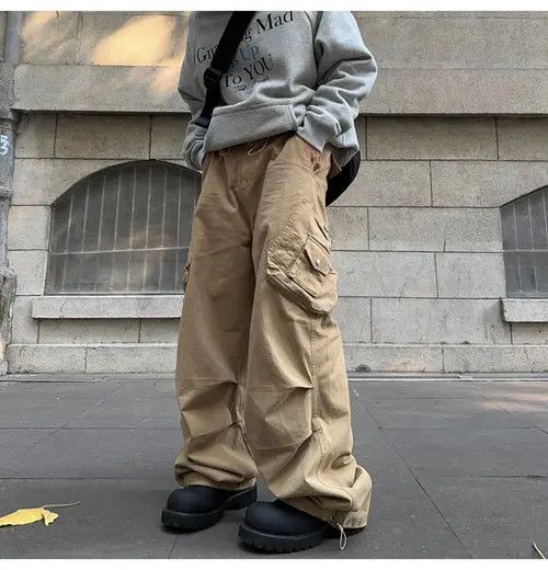 VIBE Casual Cargo Pants - Versatile Streetwear Size US 30 / EU 46 - 7 Thumbnail