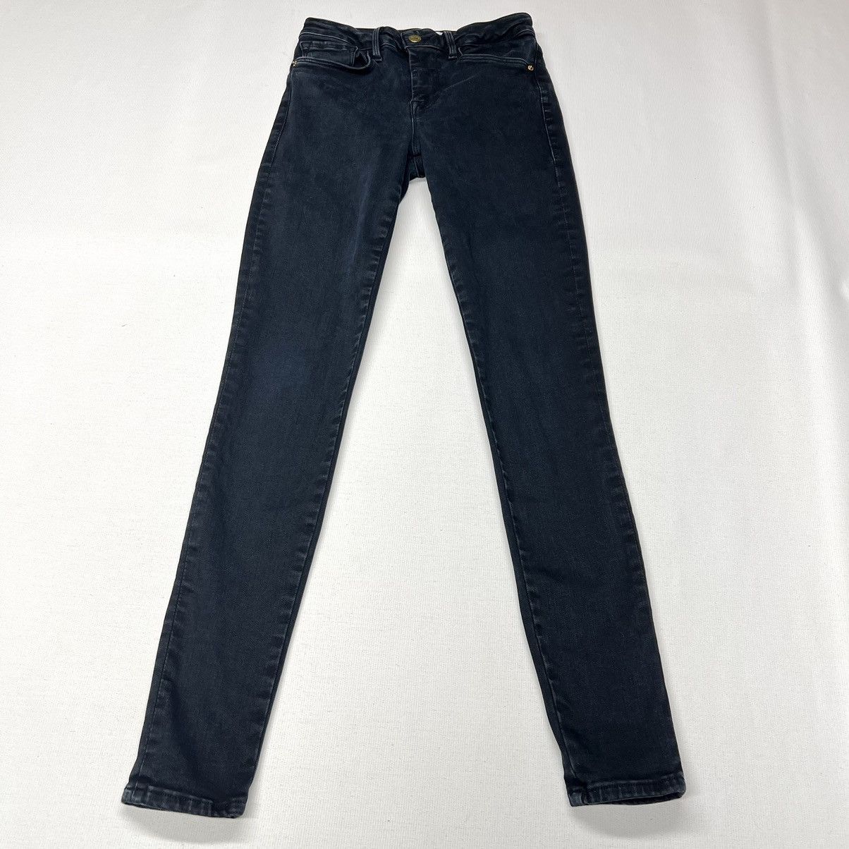 Frame Frame Jeans Black Le One Skinny Denim Stretch Larsen Dark Size 24" / US 00 / IT 34 - 1 Thumbnail