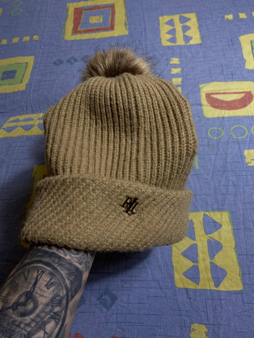 Polo Ralph Lauren Crazy Y2K Japanese Faux Fur Fuzzy Trapper Mohair Ushanka Hat Size ONE SIZE - 4 Thumbnail
