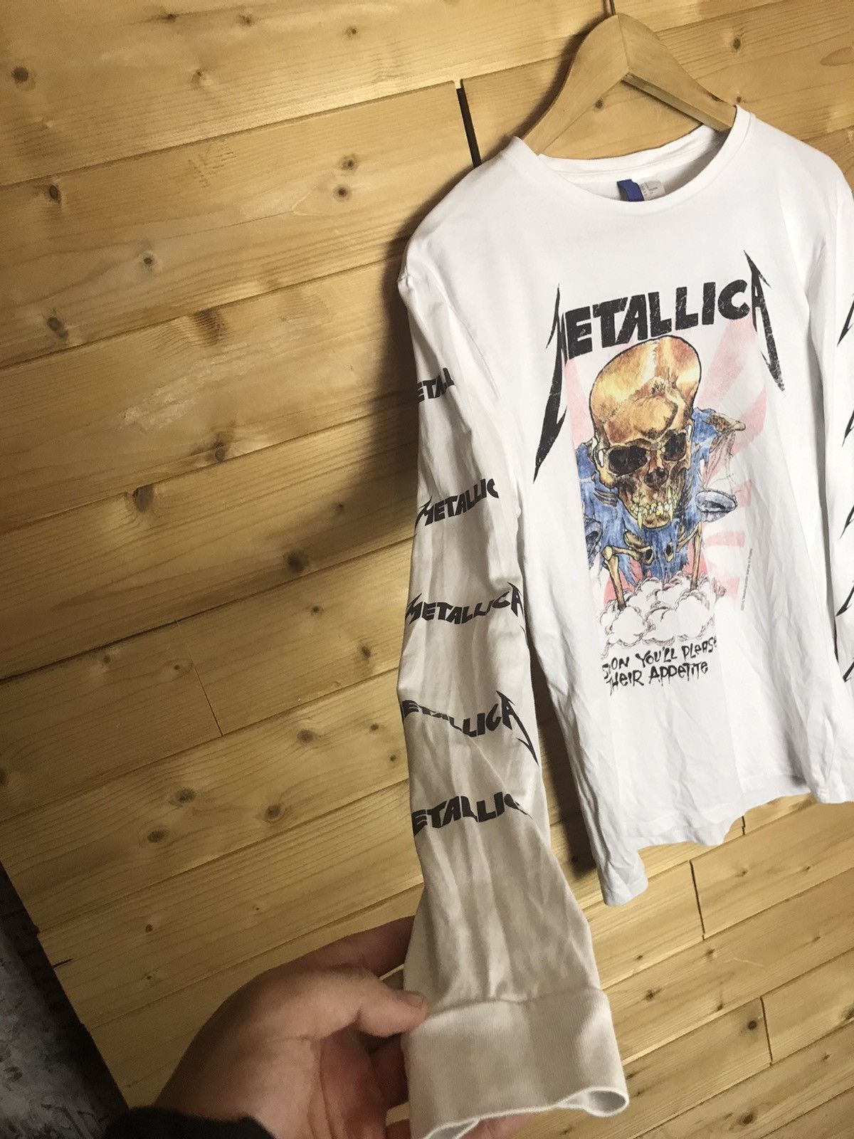 Band Tees Metallica long sleeve shirt Size US S / EU 44-46 / 1 - 4 Thumbnail