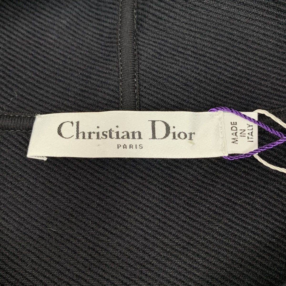 Dior Dior Black Floral Printed Hooded Sweatshirt K26WX Size XS / US 0-2 / IT 36-38 - 6 Thumbnail