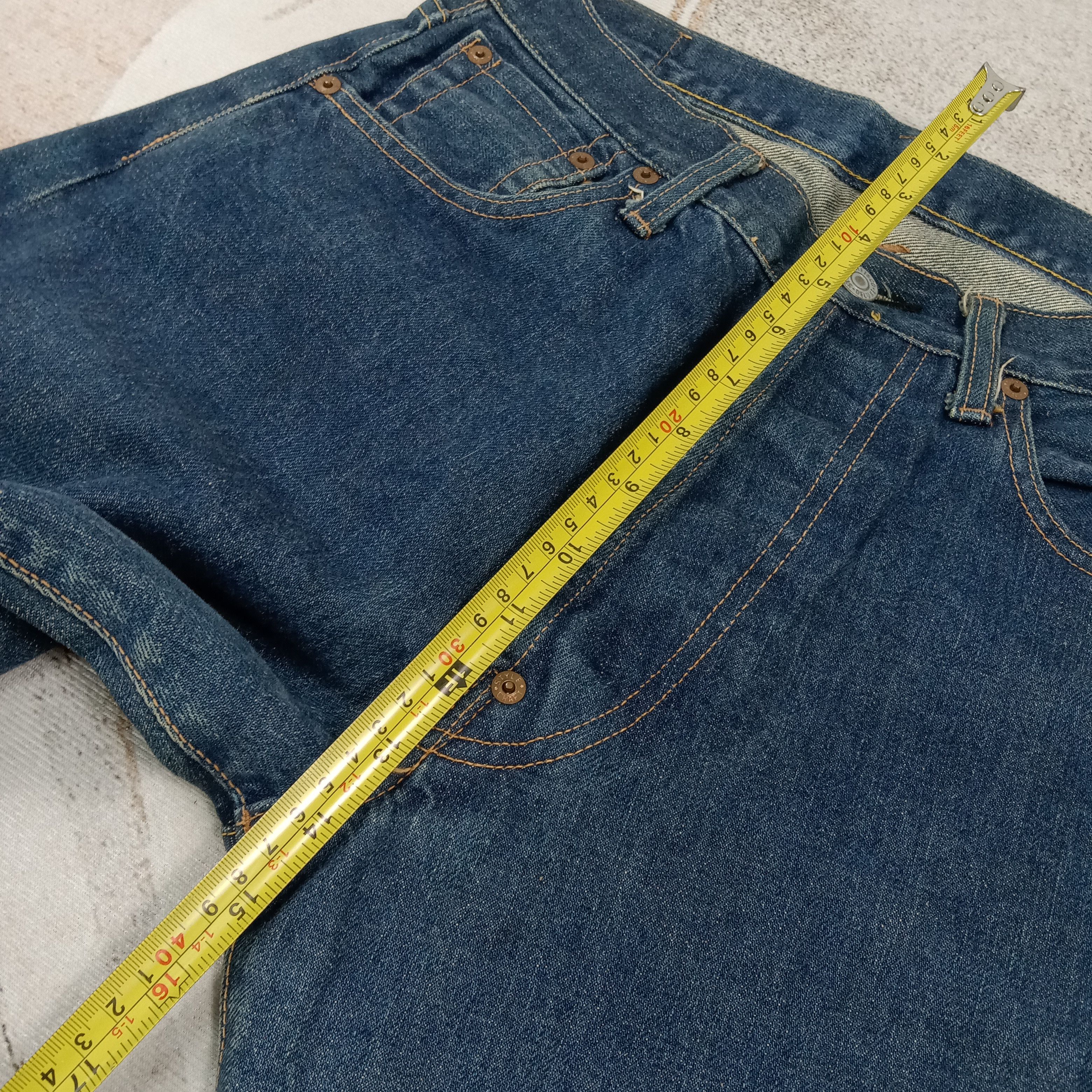 Evisu Evis Japanese Brand Selvedge Denim Jeans C280N32s Size US 29 - 11 Thumbnail