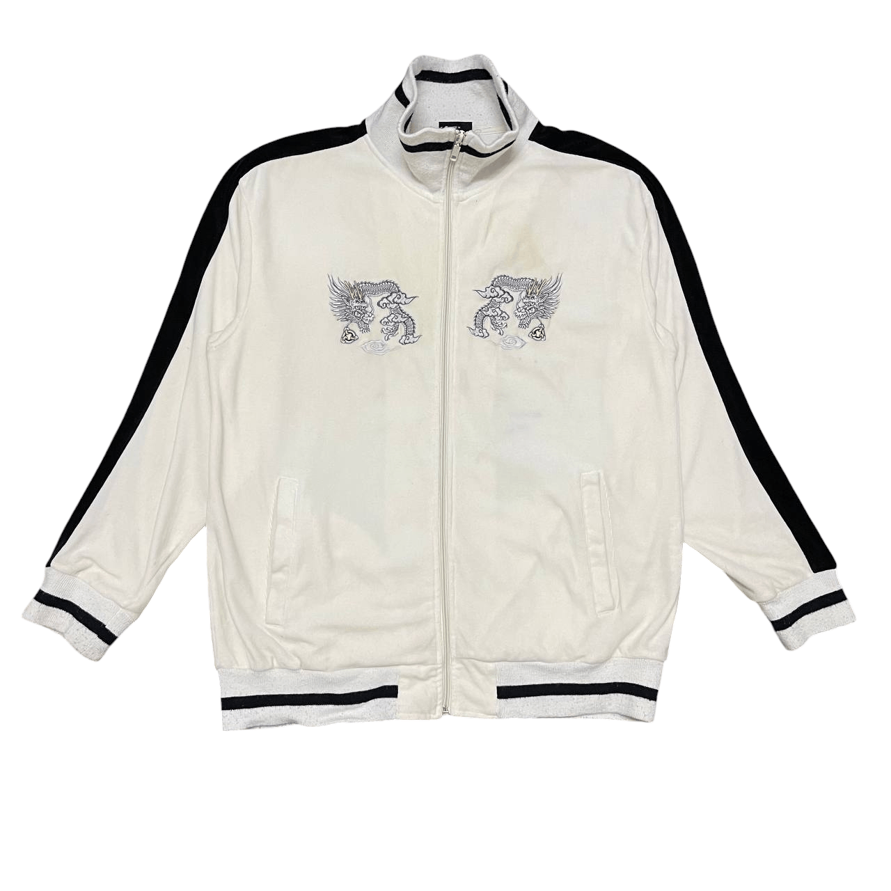 Japanese Brand Vintage Sukajan Japan Dragon Zipper Track Jacket Size US M / EU 48-50 / 2 - 3 Thumbnail