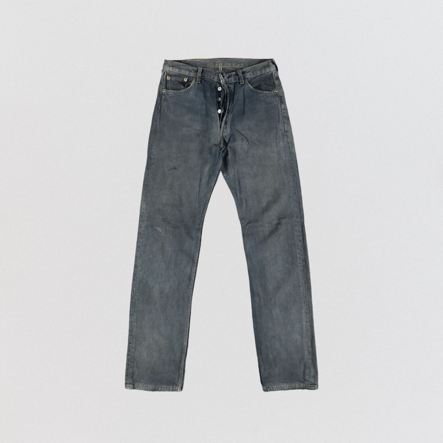 Levi's Vintage 90s Levis 501 Faded Black Jeans-JM2418 Size US 31 - 1 Thumbnail