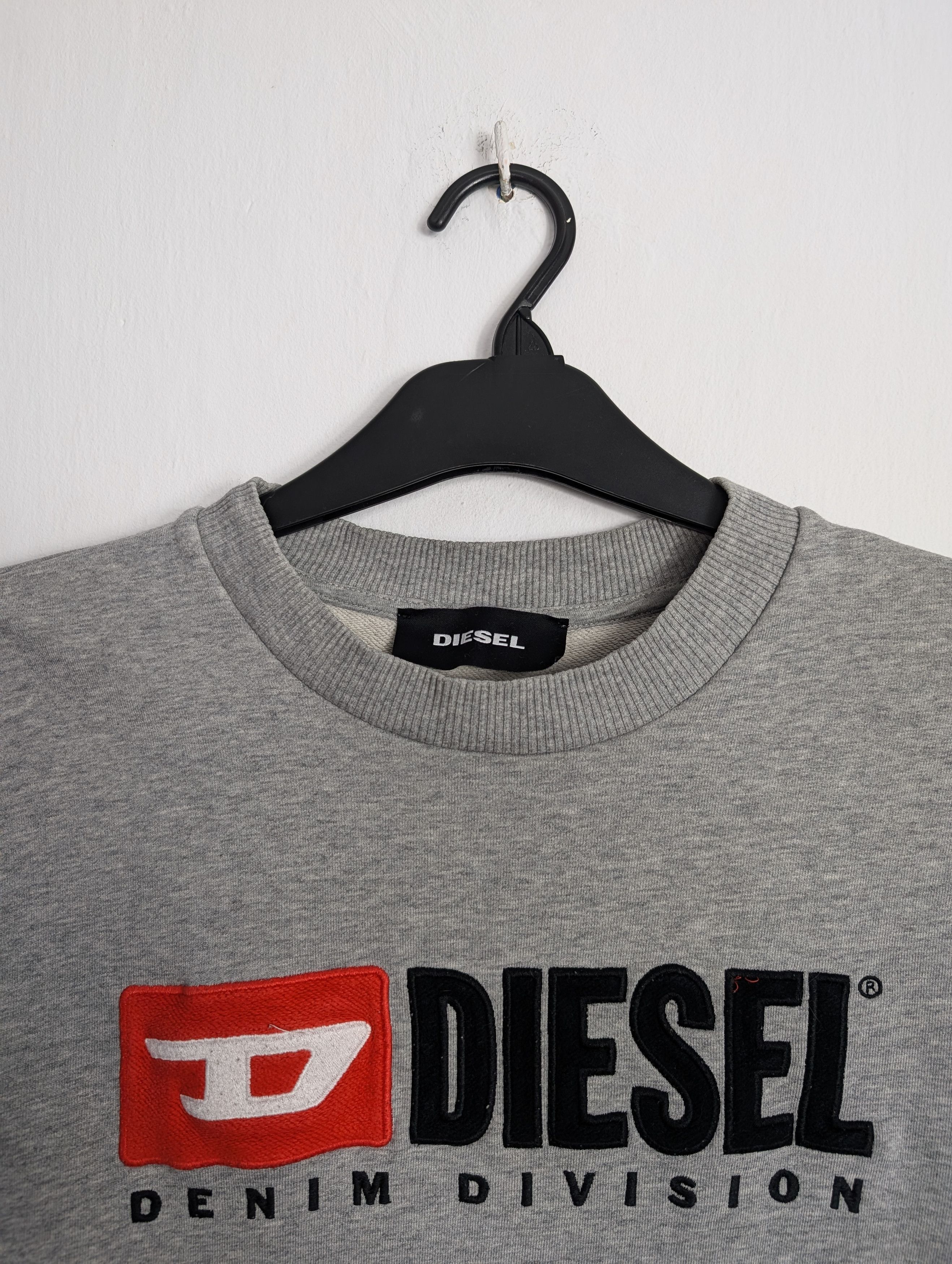 Diesel × Vintage Diesel Grey Sweatshirt Size US M / EU 48-50 / 2 - 3 Thumbnail