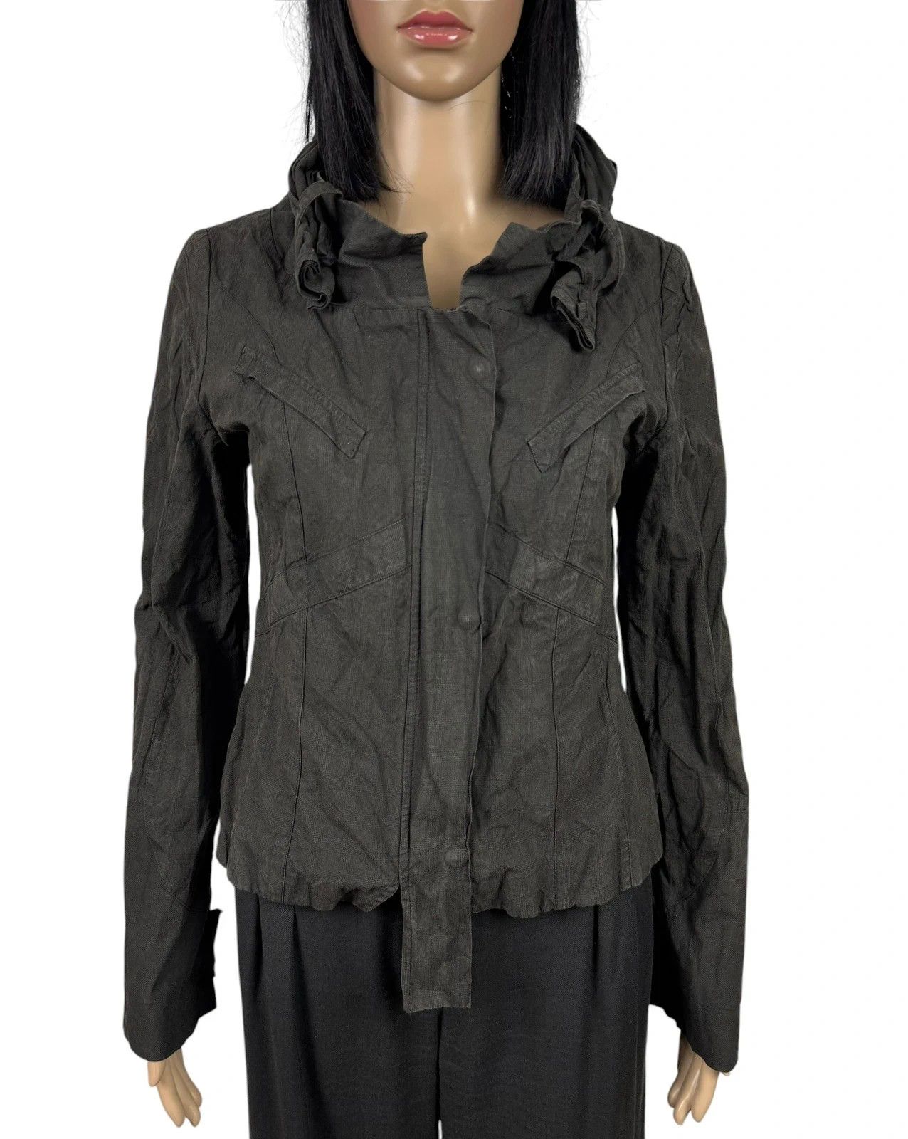 Sarah Pacini Sarah Pacini Jacket Cotton Nylon Metal size 2 Size S / US 4 / IT 40 - 2 Thumbnail