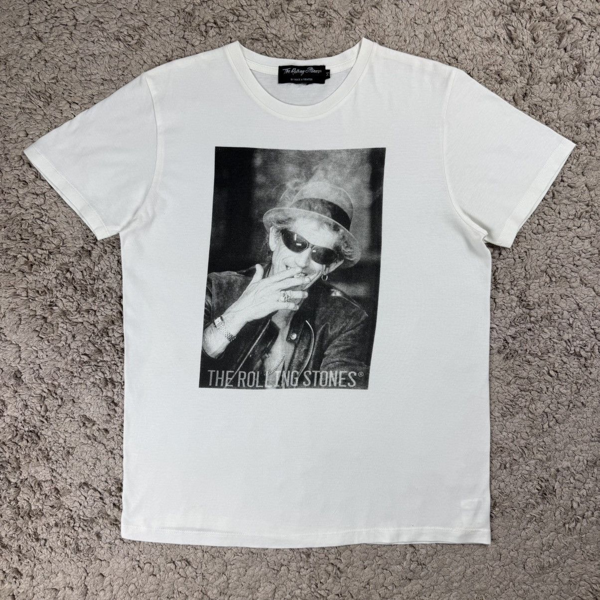 The Rolling Stones Vintage The Rolling Stones Keith Richards Photo T-shirt Size US M / EU 48-50 / 2 - 1 Thumbnail