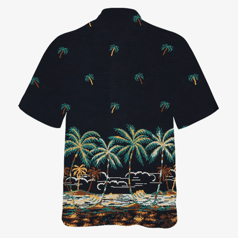 The Unbranded Brand × Vintage The Tale of a Hawaiian Shirt – Illustrated Island Narrative Size US L / EU 52-54 / 3 - 4 Thumbnail