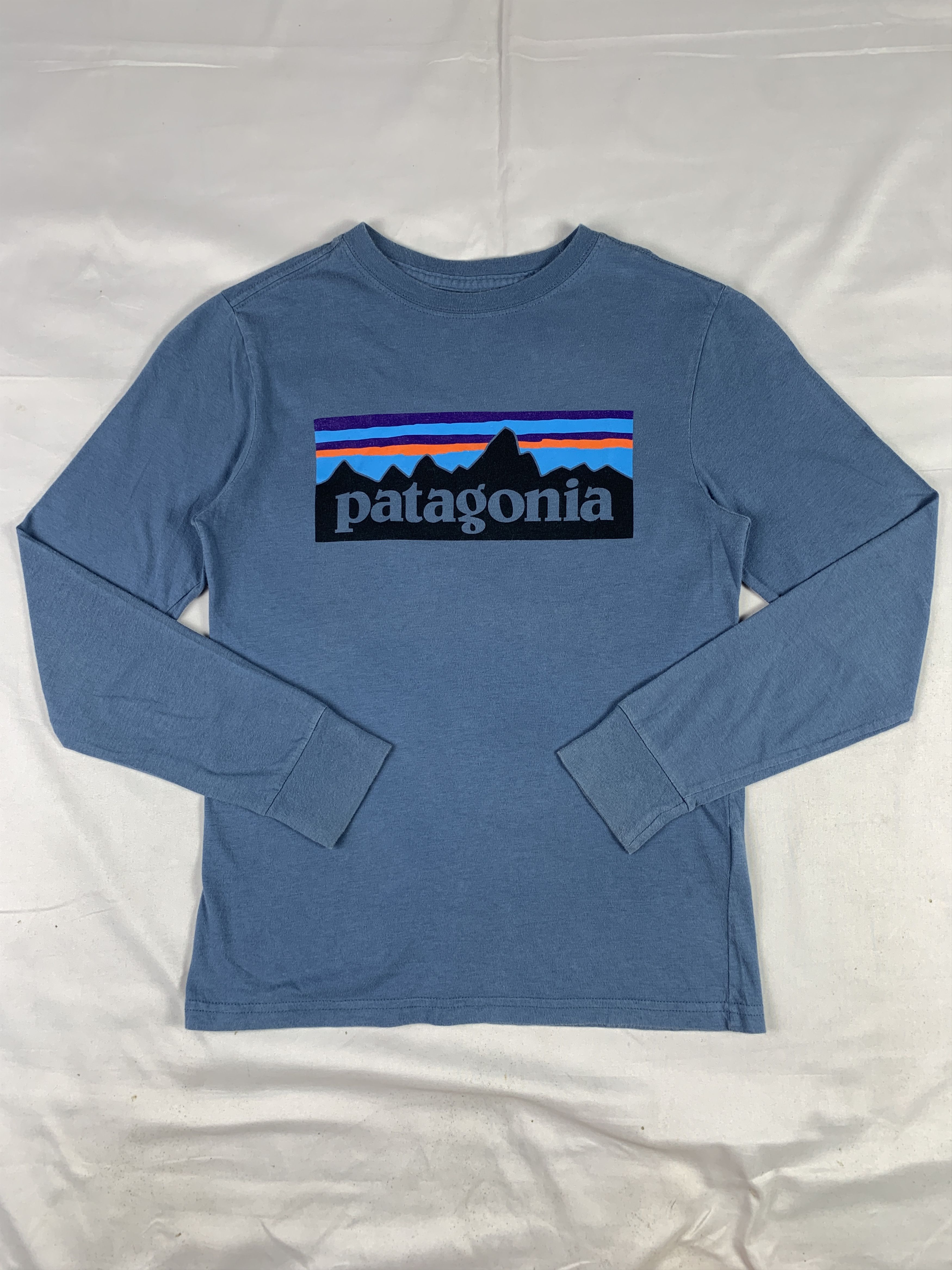 Patagonia Patagonia Blue Logo Longsleeve Baby Tee (S) Size S / US 4 / IT 40 - 1 Thumbnail